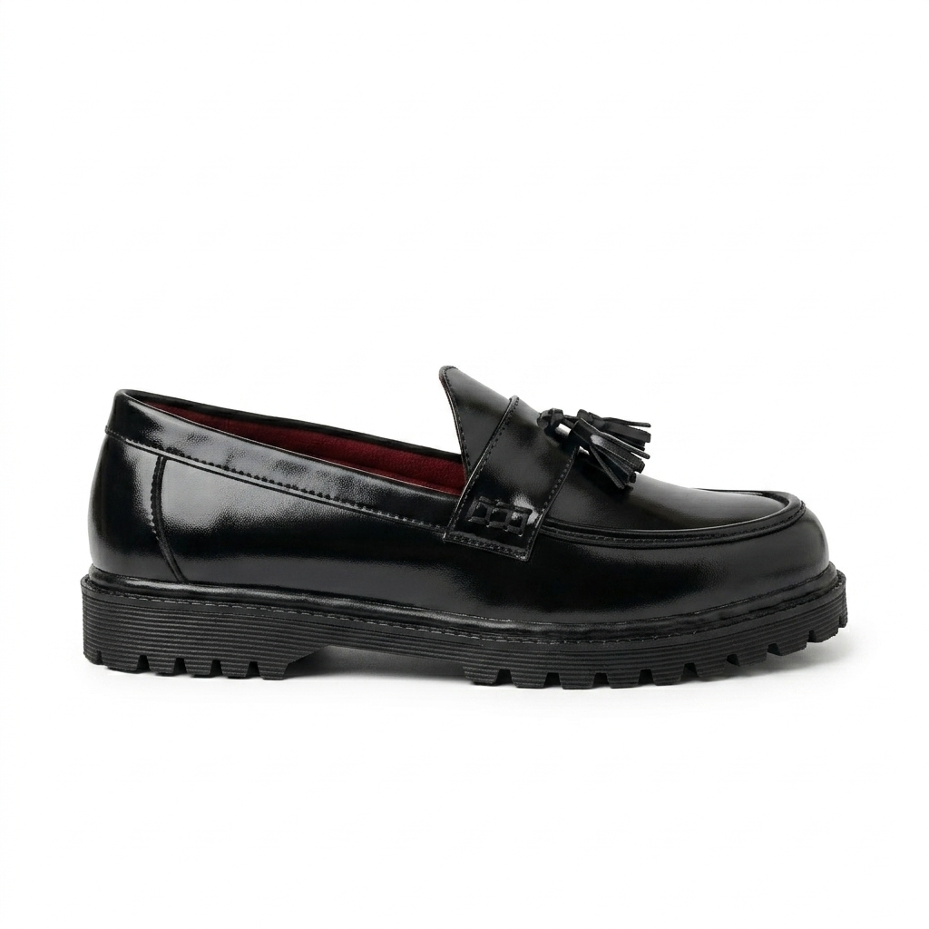 Nugee Vysta Tassel Loafers Black