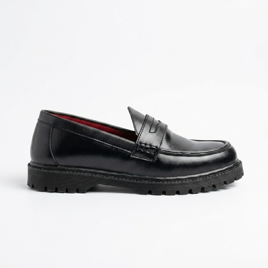 Nugee Pyros Penny Loafers Black