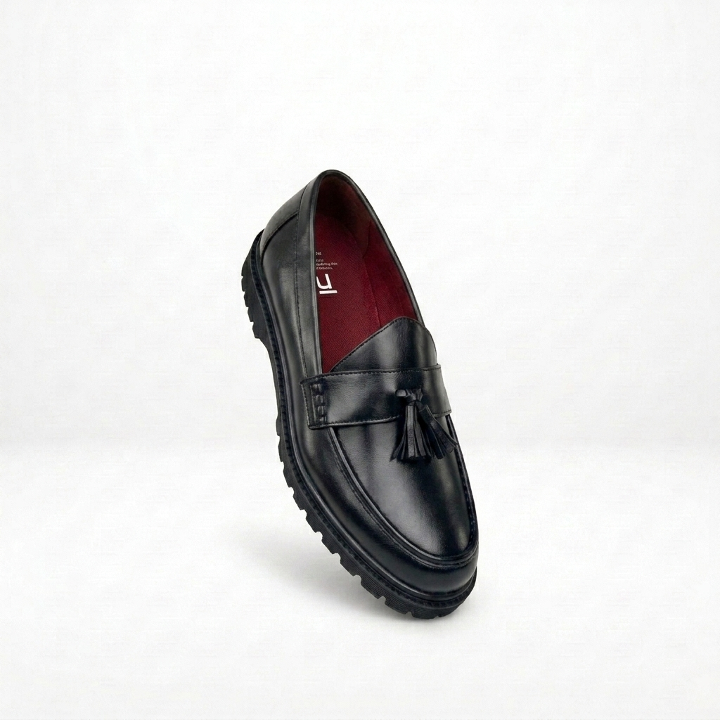 Nugee Vysta Tassel Loafers Black