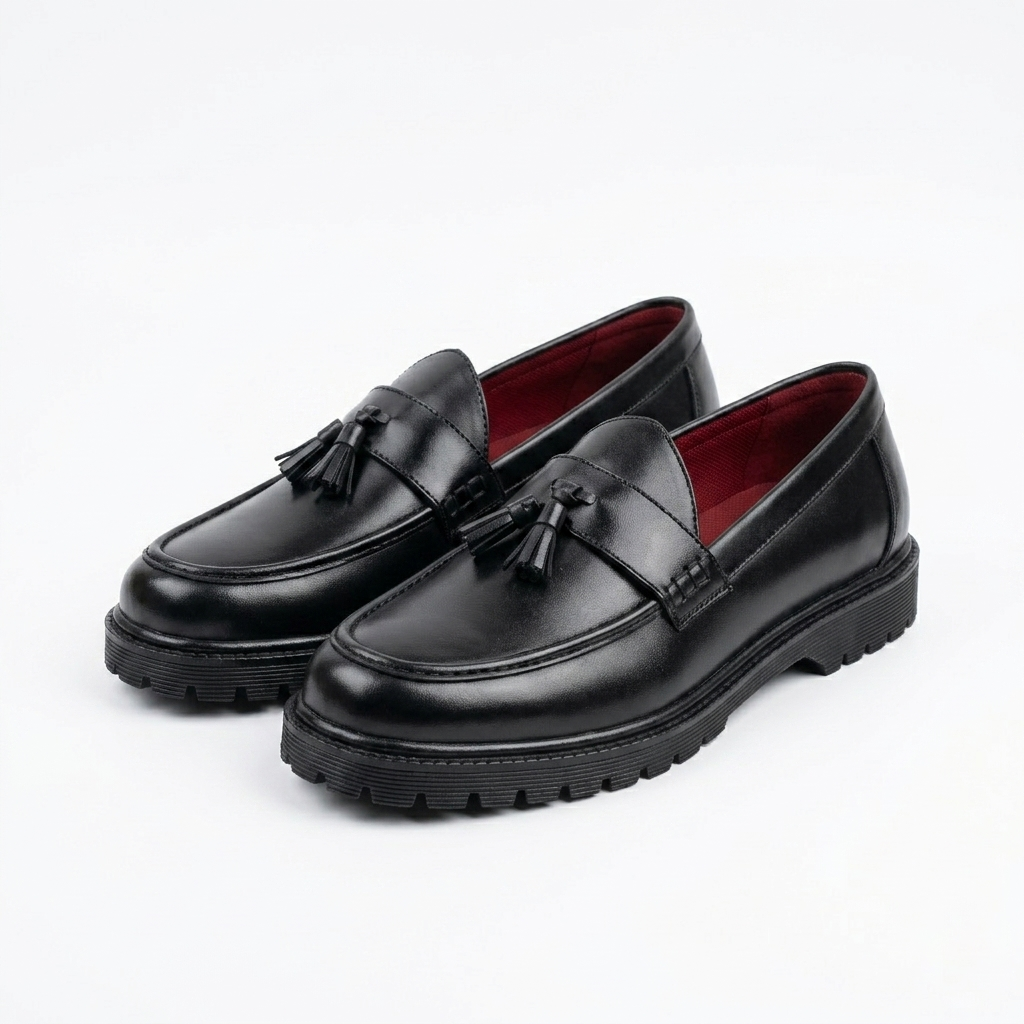 Nugee Vysta Tassel Loafers Black