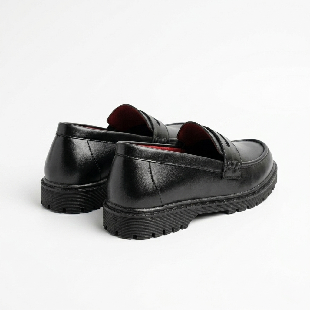 Nugee Pyros Penny Loafers Black