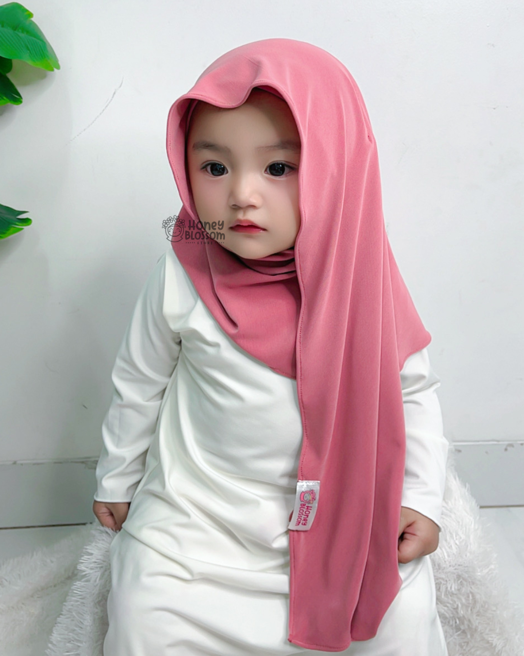 Pashtan Mleyot Jenna Series - Pashmina anak mleyot perempuan 6 Bulan -14 Tahun Jersey Import Korea