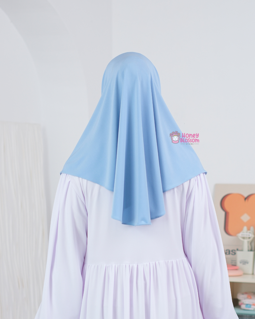 Bergo Zainab Series - Hijab Instan Dewasa Jersey Import Korea