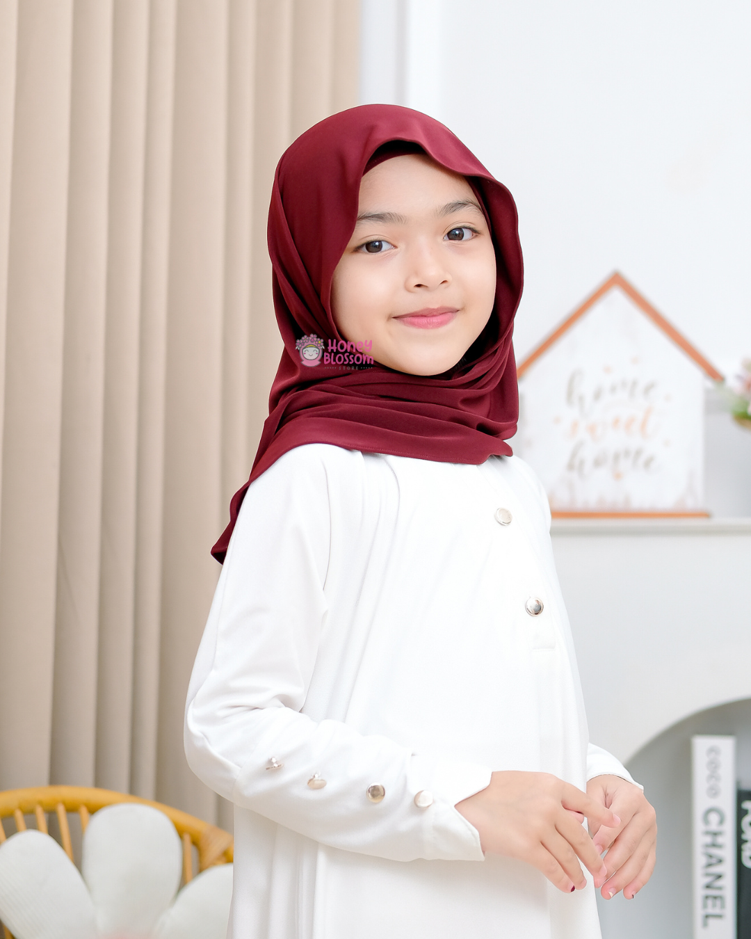 Pashtan Mleyot Jenna Series - Pashmina anak mleyot perempuan 6 Bulan -14 Tahun Jersey Import Korea