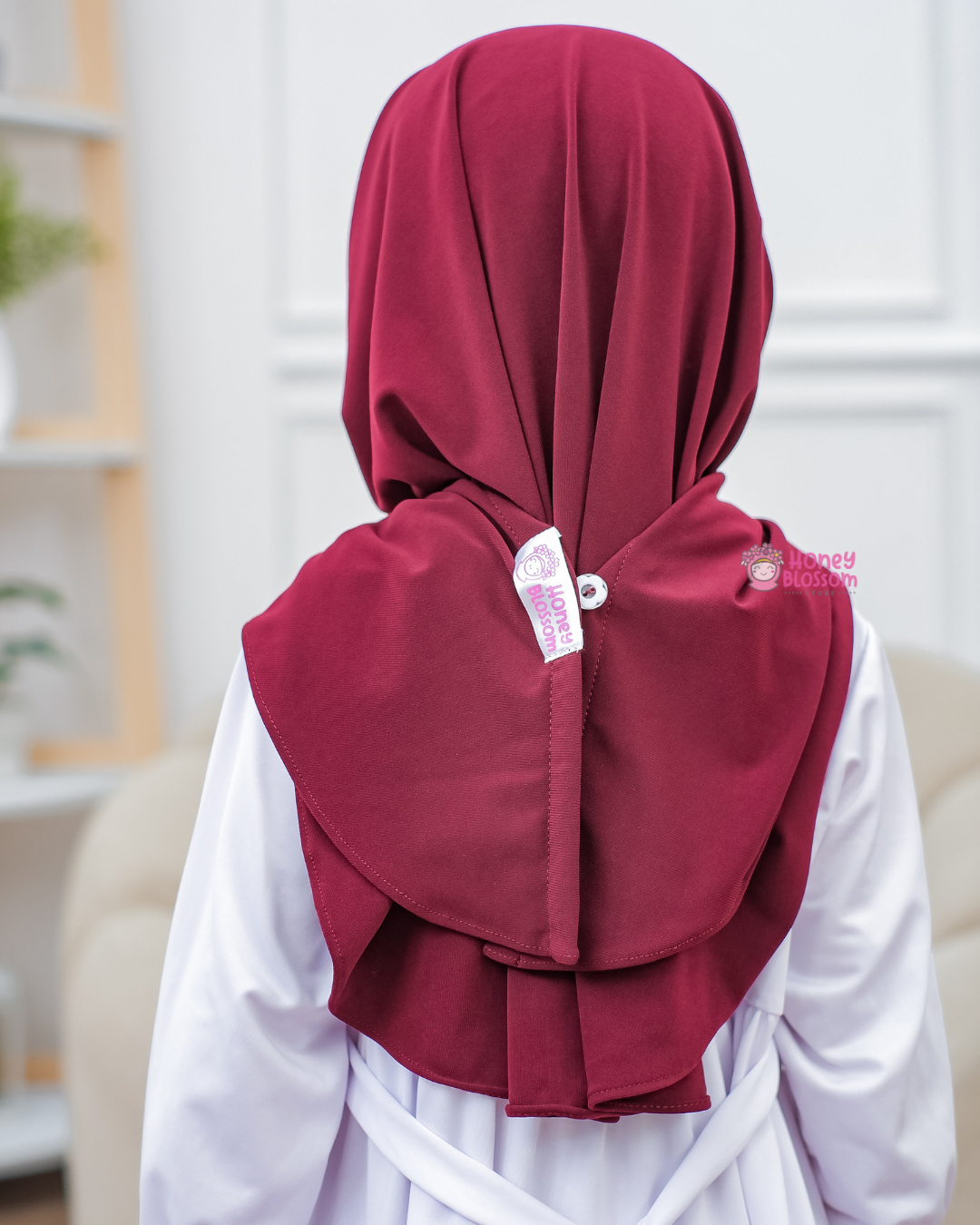 Pashtan Zahra Series - Jilbab anak perempuan 0-14 Tahun Jersey Import Grade A