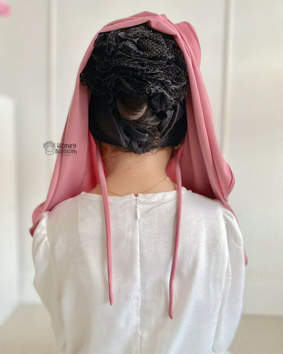 Bergo Malay Mazaya Series - Jilbab anak perempuan 0-7 Tahun Jersey Import Korea
