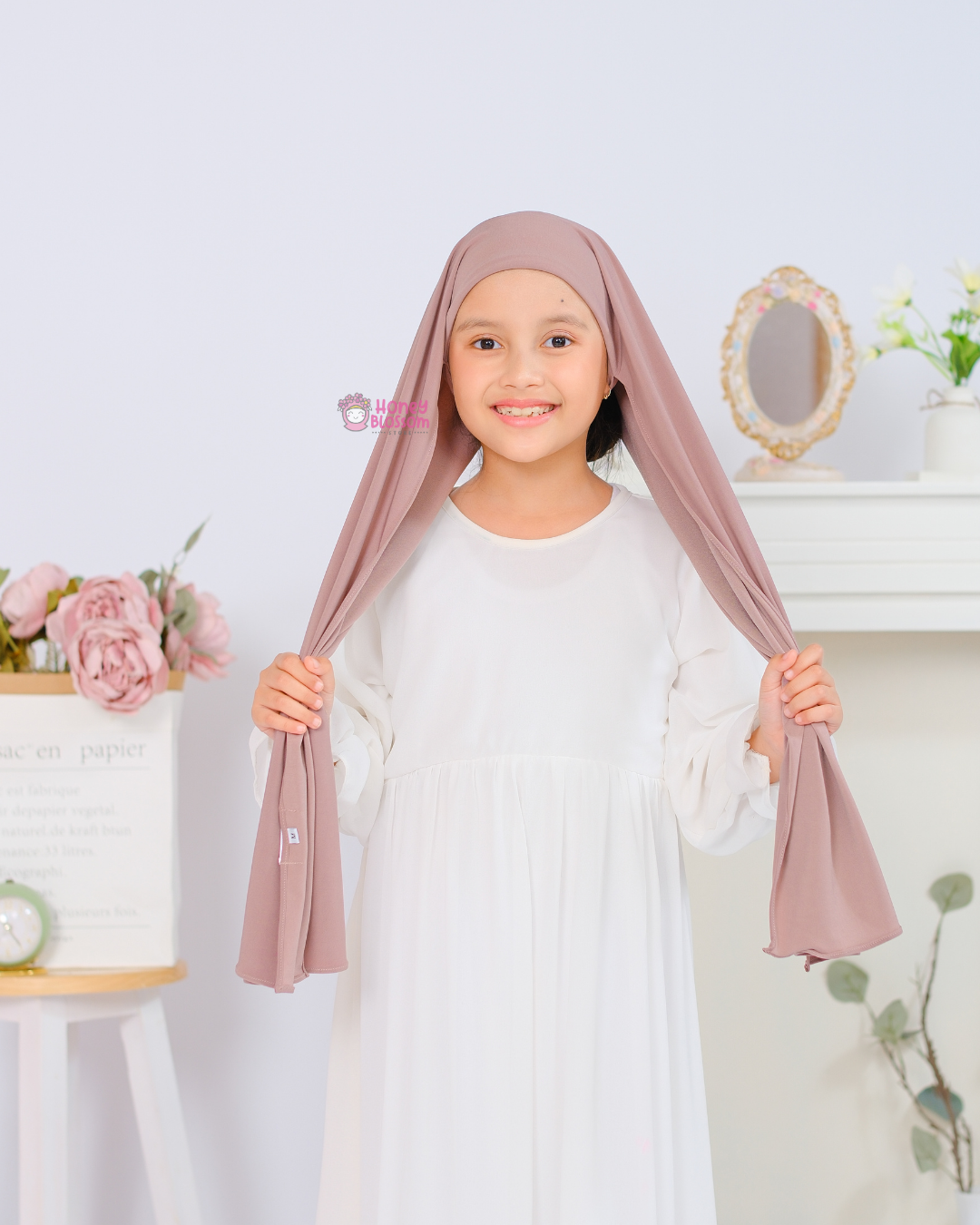 Pashtan Kejora Series - Jilbab anak perempuan 6 Bulan - 6 Tahun Tahun Jersey Import Premium