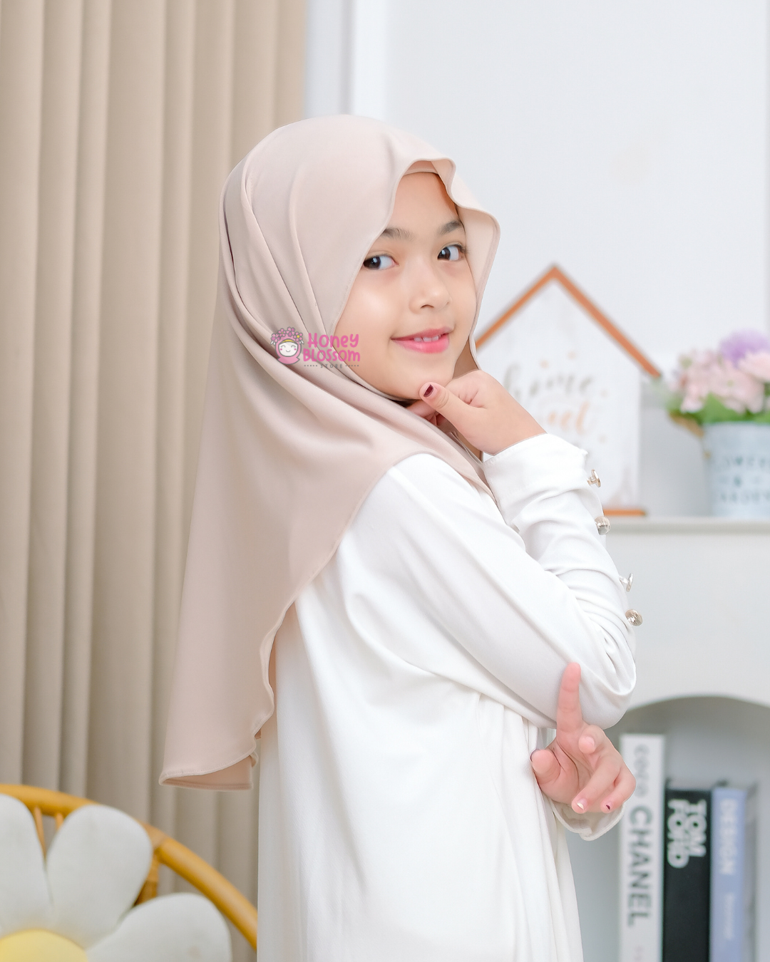 Pashtan Mleyot Jenna Series - Pashmina anak mleyot perempuan 6 Bulan -14 Tahun Jersey Import Korea