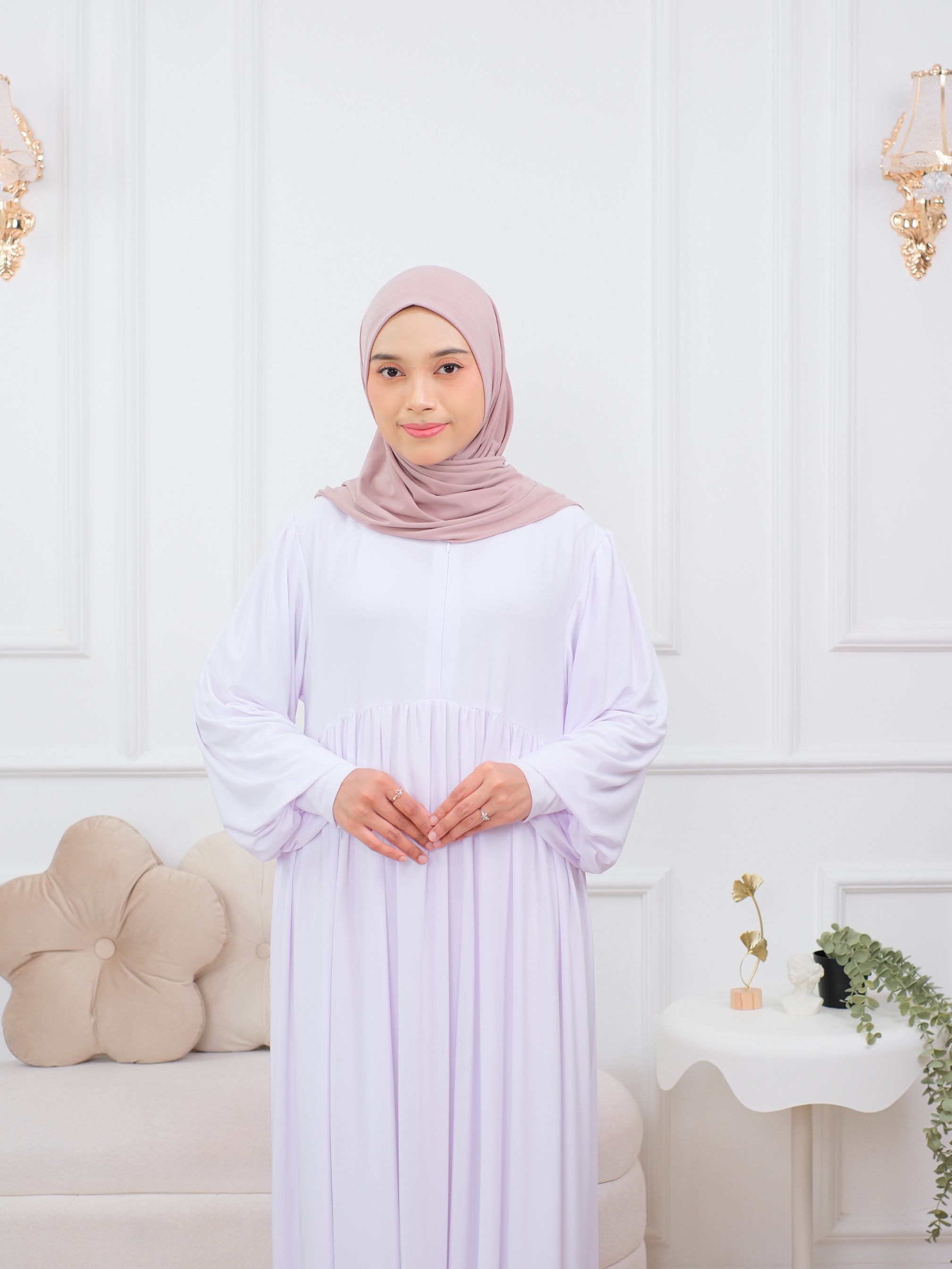 Pashtan Zelline Series - Pashtan Dewasa Kancing Belakang Jersey Import Premium