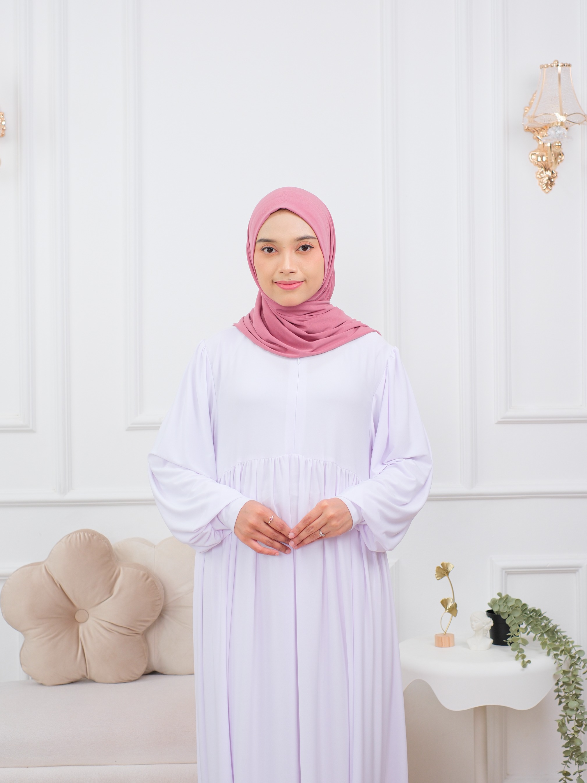 Pashtan Zelline Series - Pashtan Dewasa Kancing Belakang Jersey Import Premium