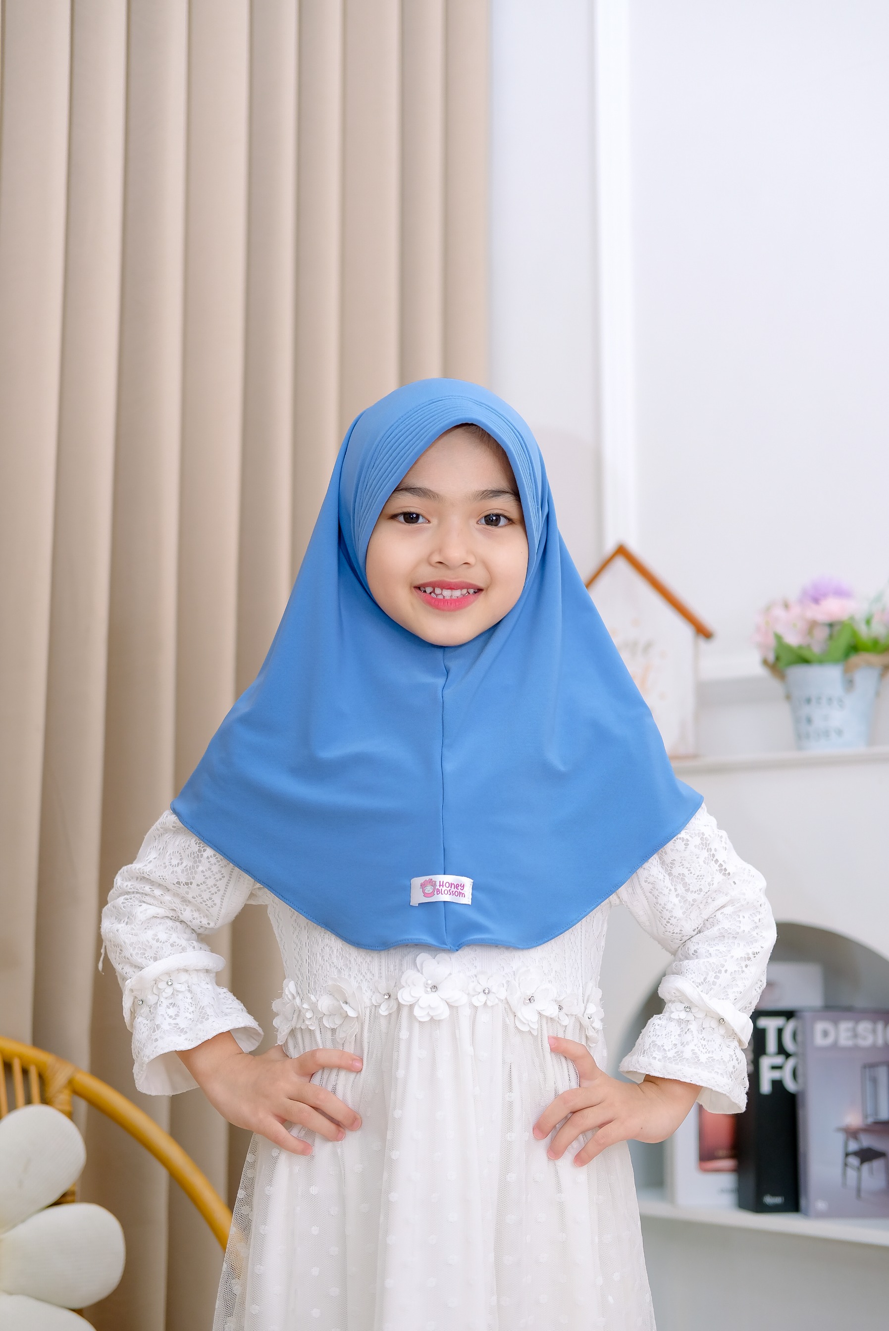 Bergo Pad Elmira Series - Jilbab anak perempuan 0-14 Tahun Jersey Import Grade A