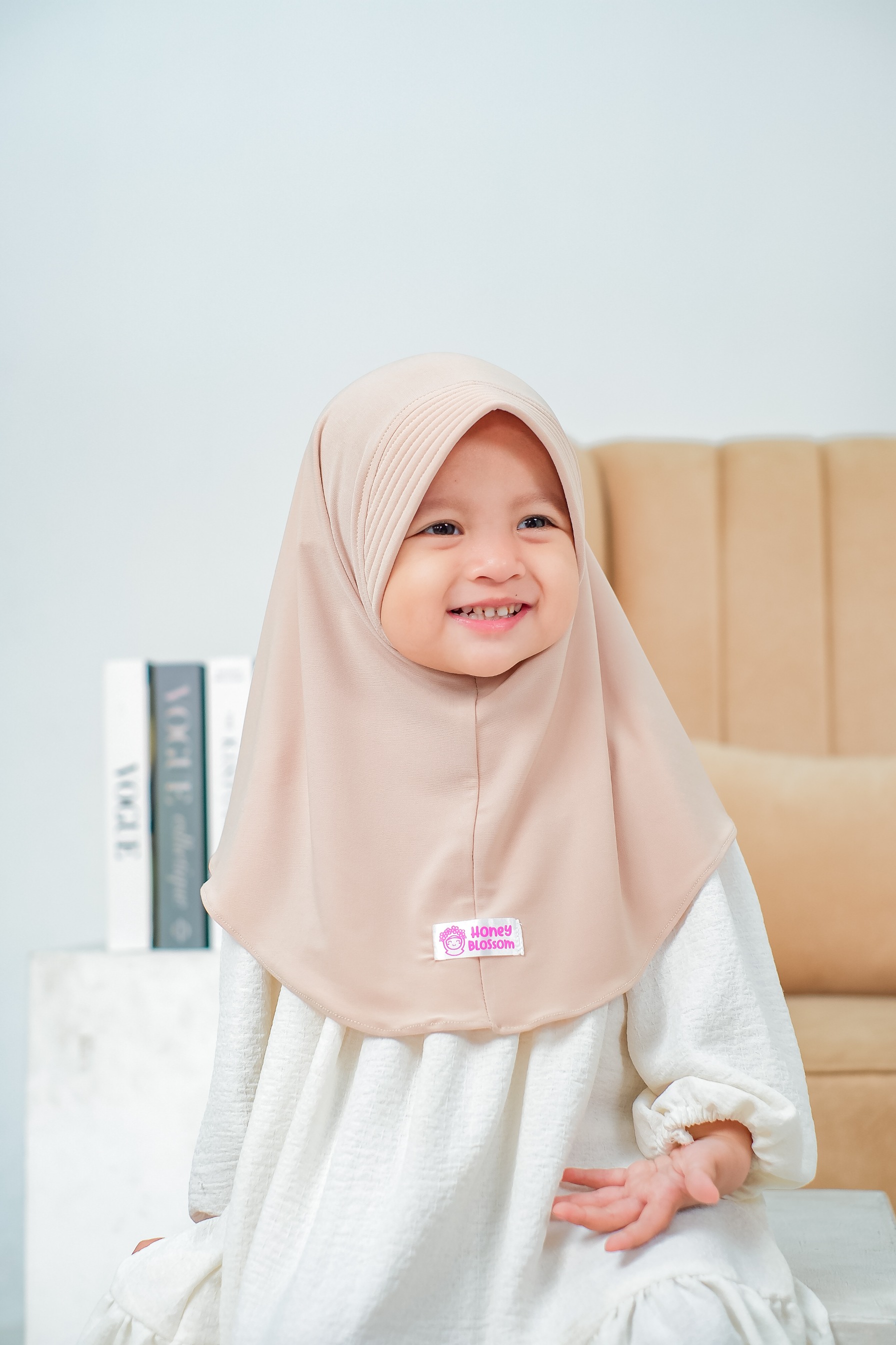 Bergo Pad Elmira Series - Jilbab anak perempuan 0-14 Tahun Jersey Import Grade A