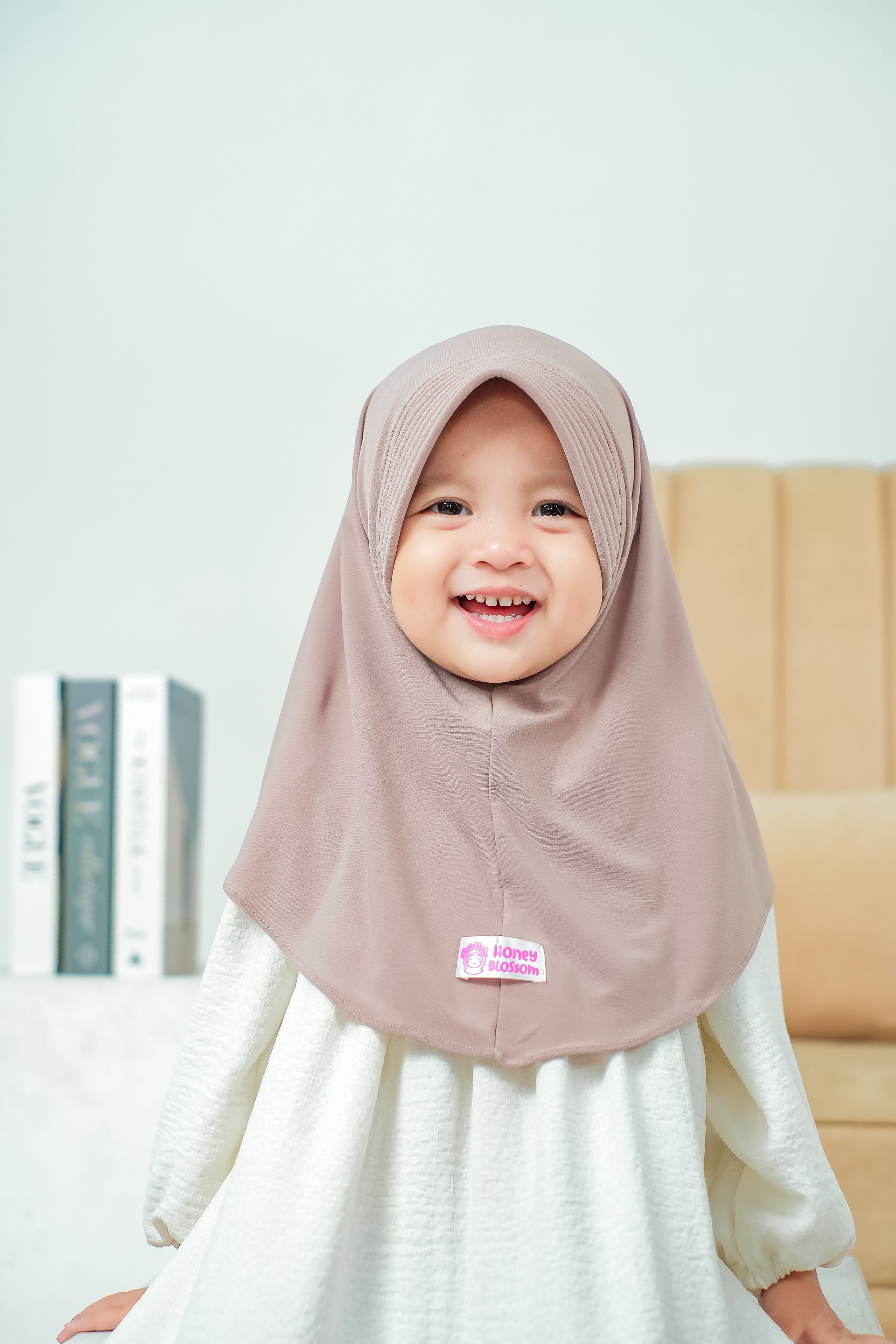 Bergo Pad Elmira Series - Jilbab anak perempuan 0-14 Tahun Jersey Import Grade A