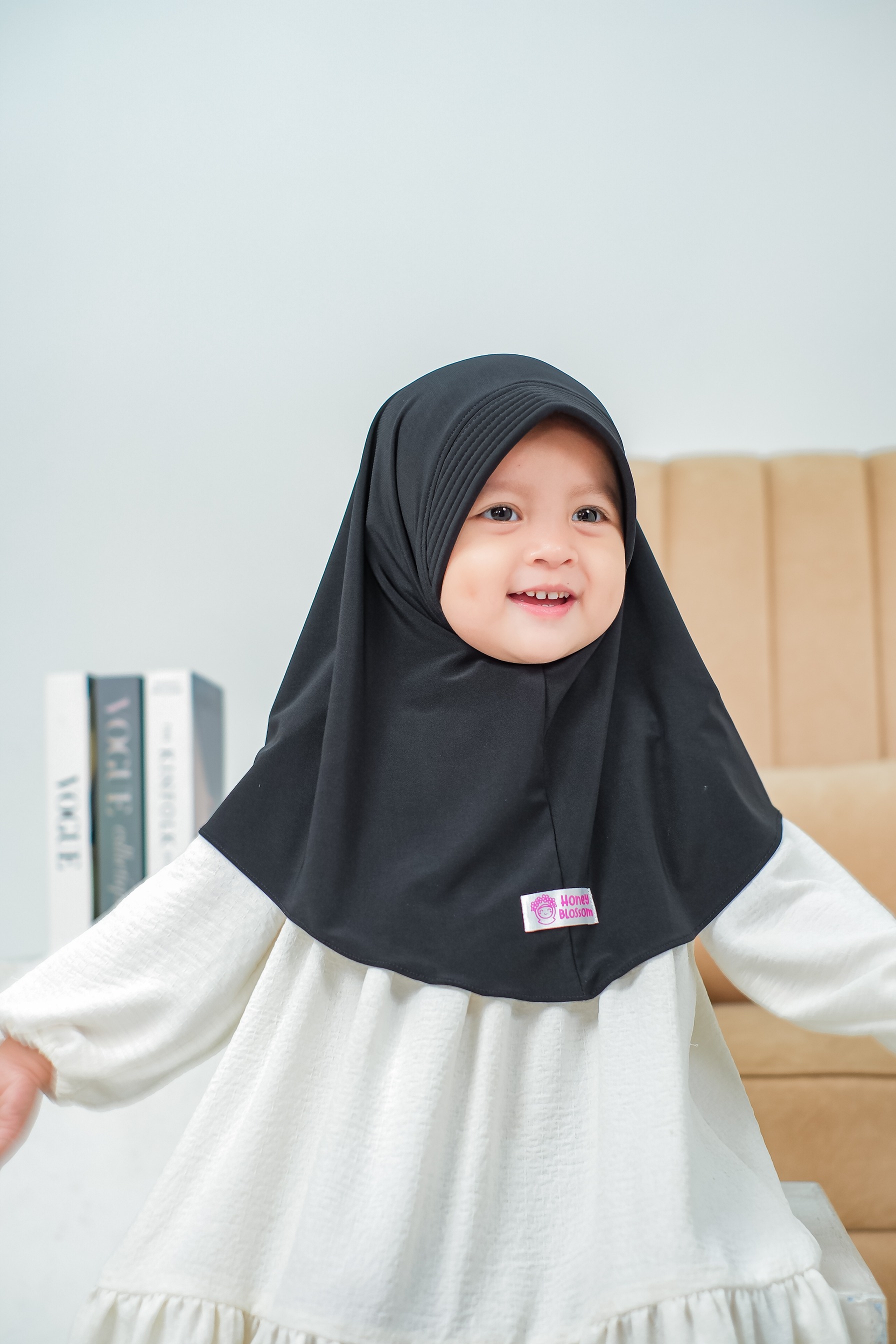 Bergo Pad Elmira Series - Jilbab anak perempuan 0-14 Tahun Jersey Import Grade A