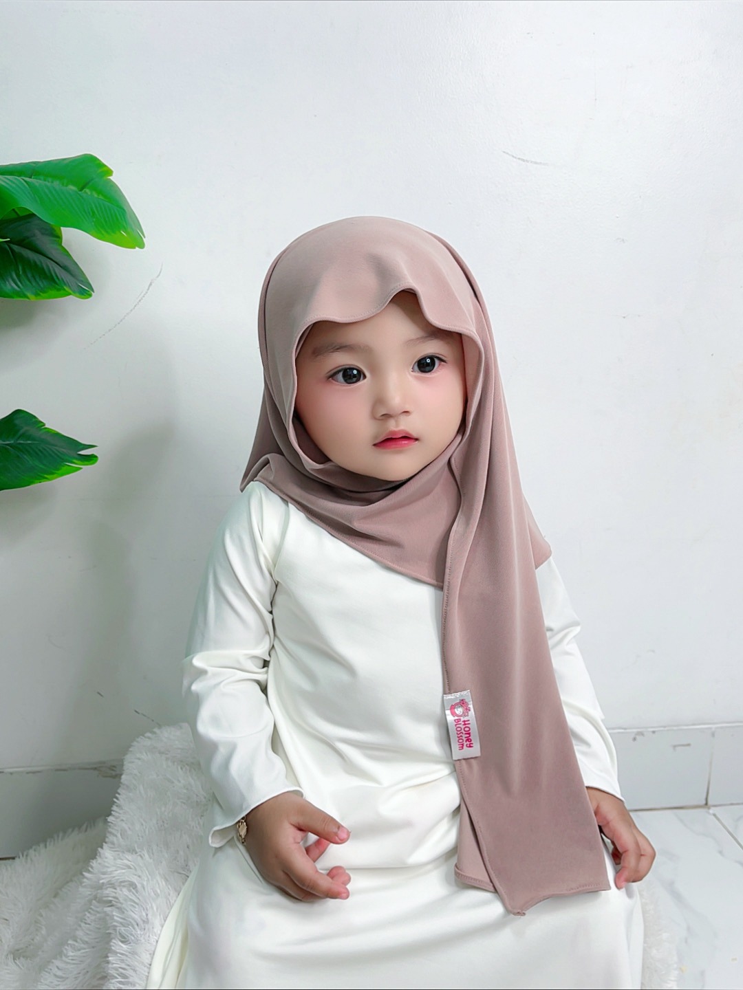 Pashtan Mleyot Jenna Series - Pashmina anak mleyot perempuan 6 Bulan -14 Tahun Jersey Import Korea