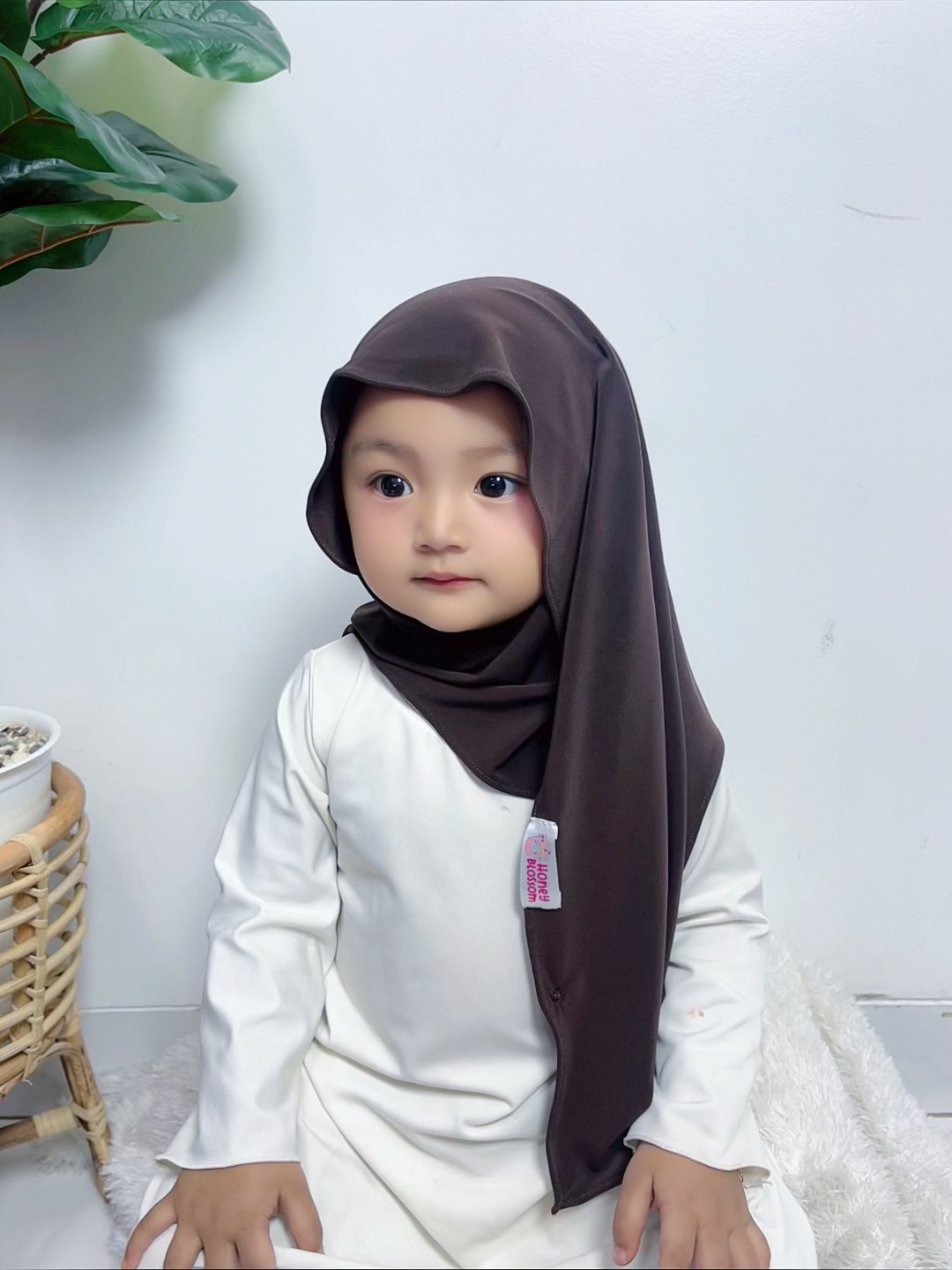 Pashtan Mleyot Jenna Series - Pashmina anak mleyot perempuan 6 Bulan -14 Tahun Jersey Import Korea