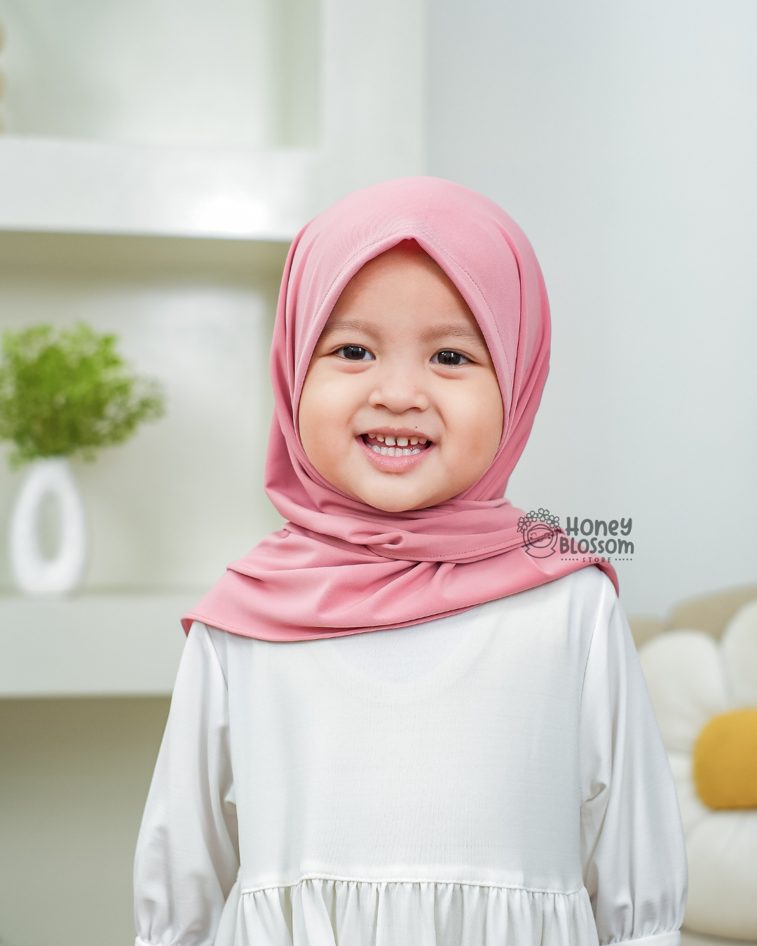Pashtan Zahra Series - Jilbab anak perempuan 0-14 Tahun Jersey Import Grade A