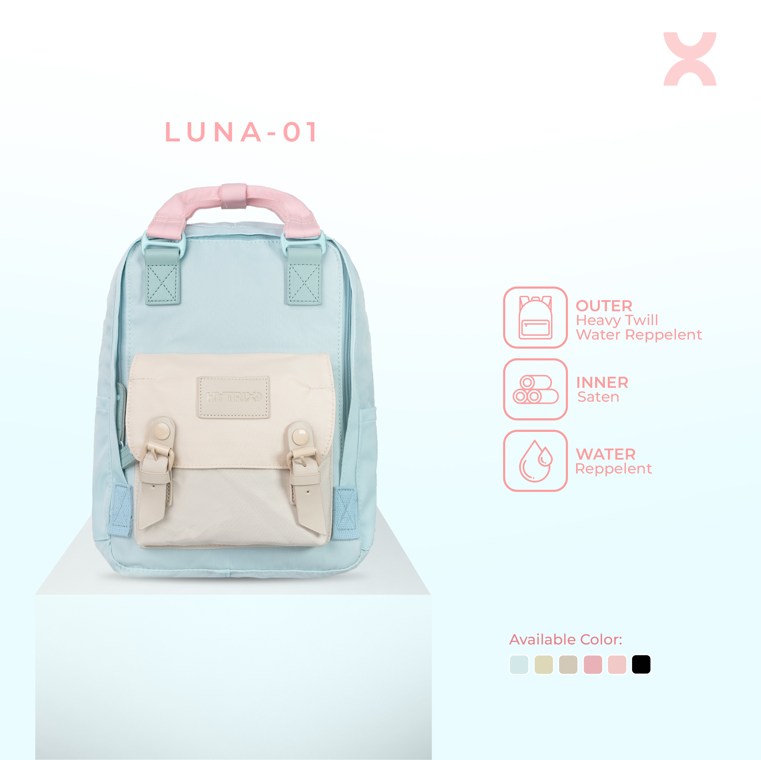 LUNA POP01 2IN1 MEDIUM TOTEBAG BACKPACK
