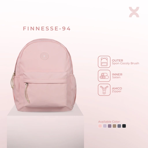 HYTRIX (LP94) Finnesse-94  -  Finnesse Series Stylish Daily Backpack - Ransel Tas Fahion Korea Stylish (LP94)