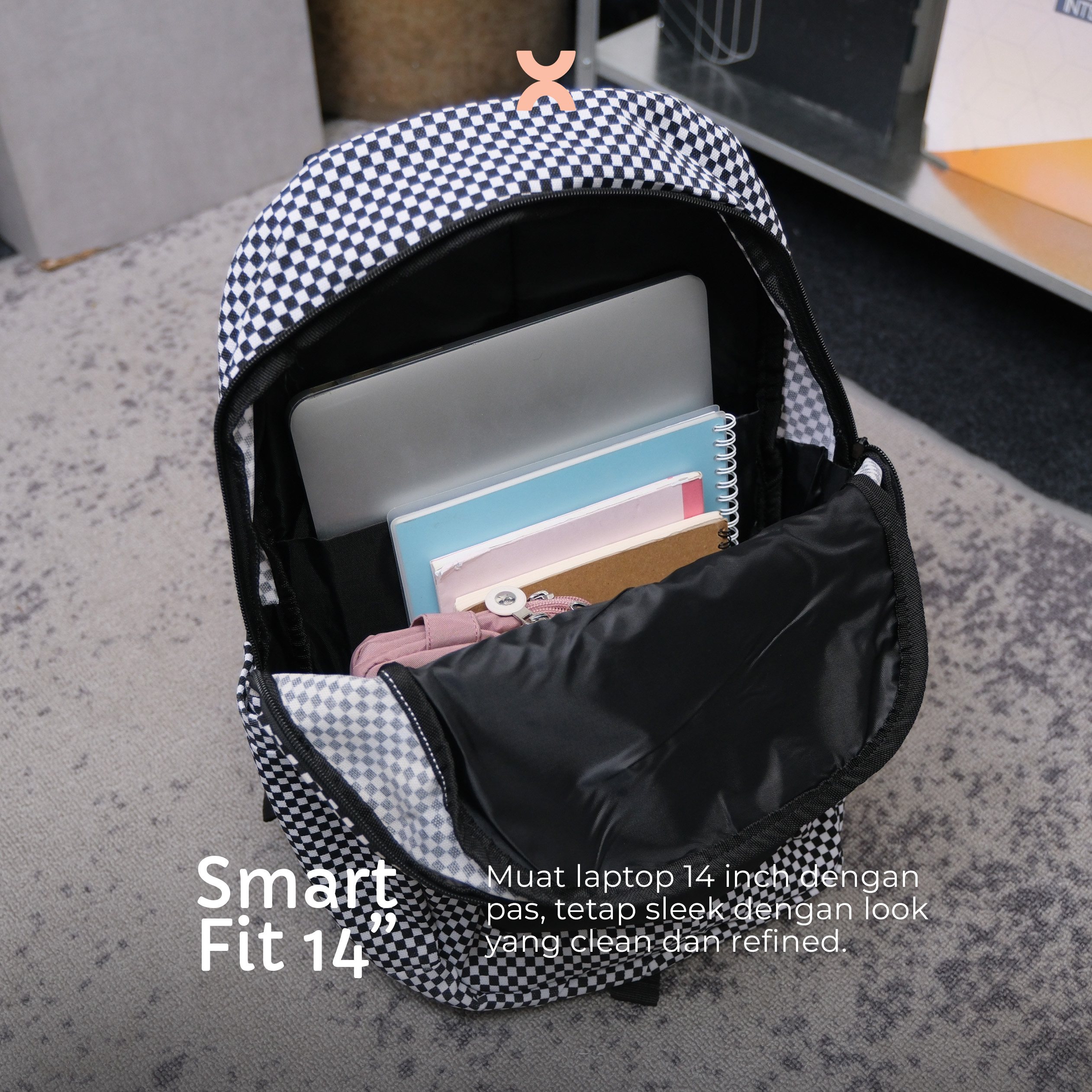 HYTRIX Printy  Daily Stylish Backpack | Tas Ransel Motif Unisex  [AF91]