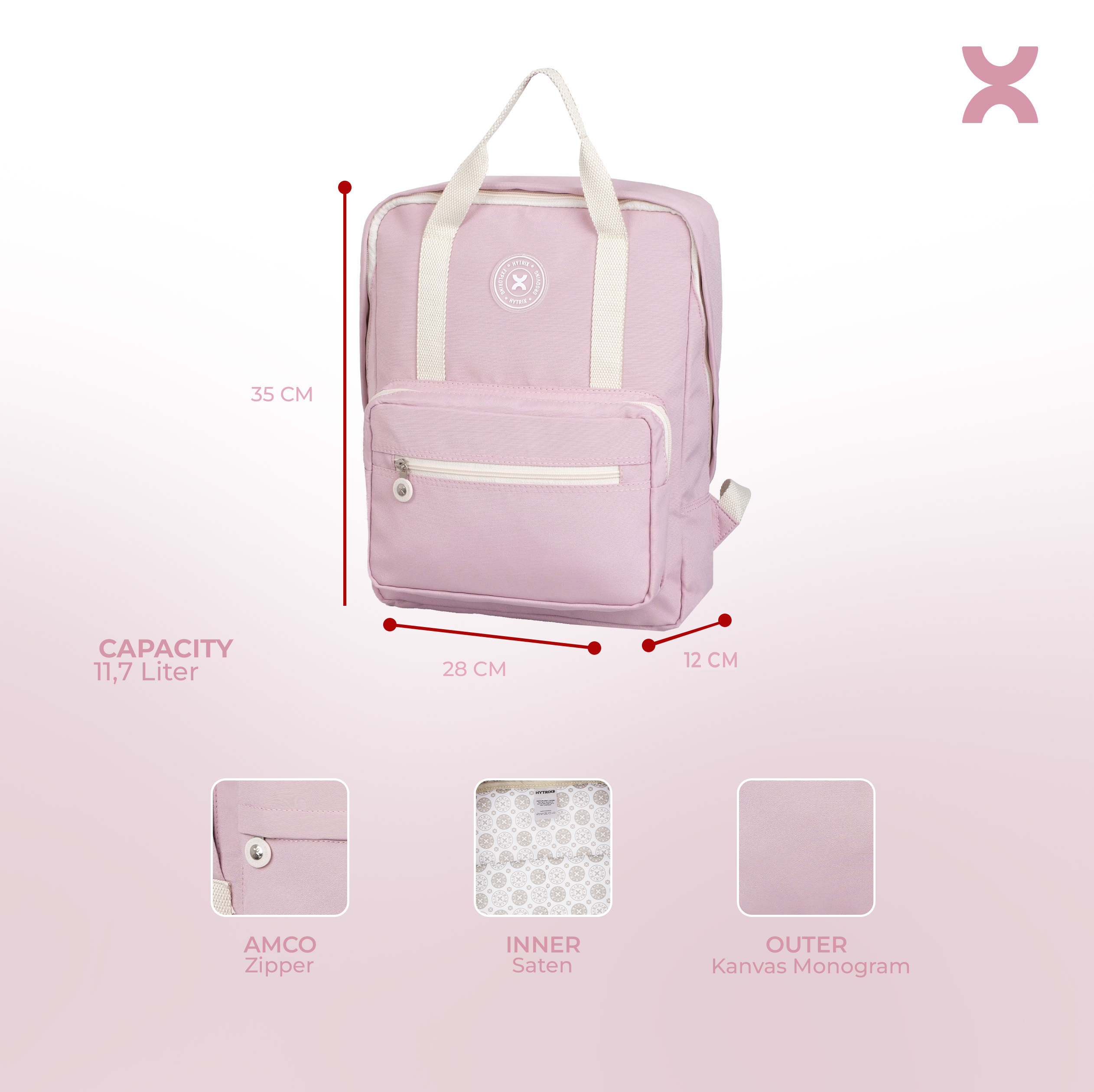 MONO 43 TWO WAY MINI BACKPACK