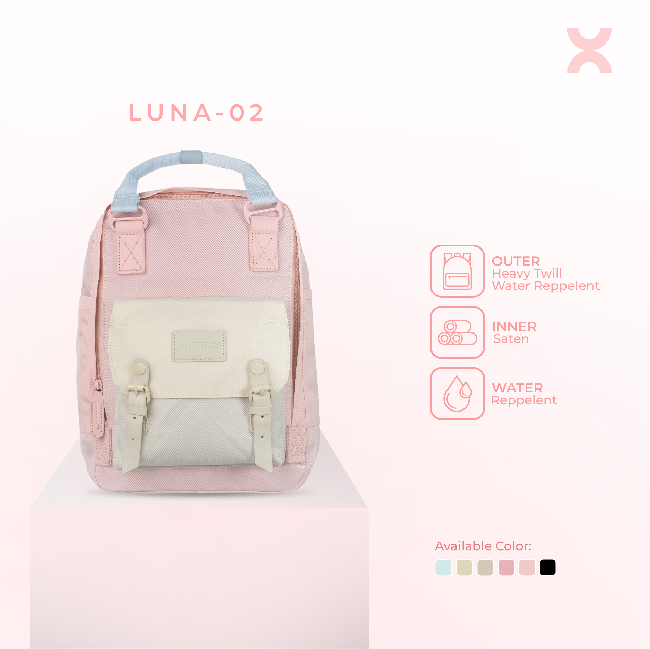 LUNA POP02 2IN1 MEDIUM TOTEBAG BACKPACK