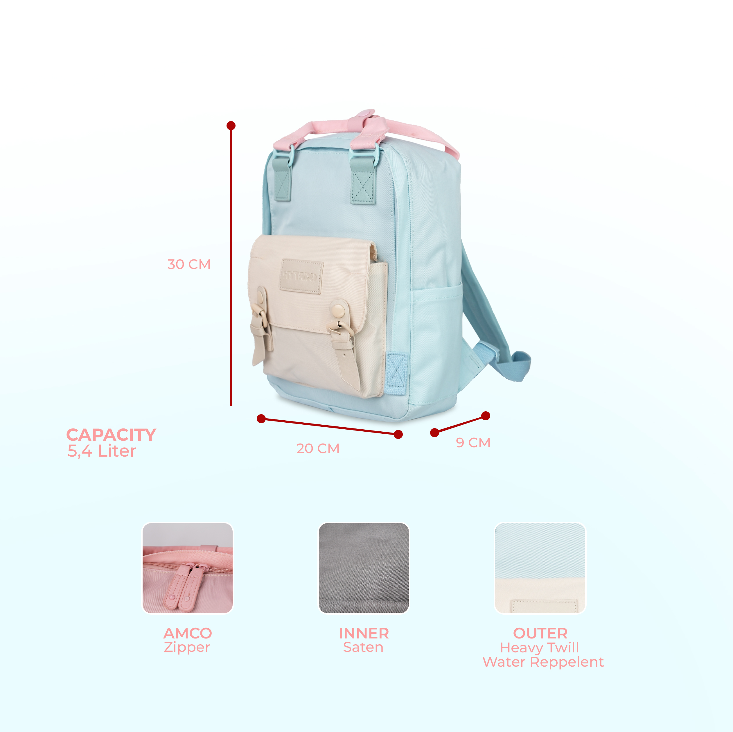 LUNA POP01 2IN1 MEDIUM TOTEBAG BACKPACK