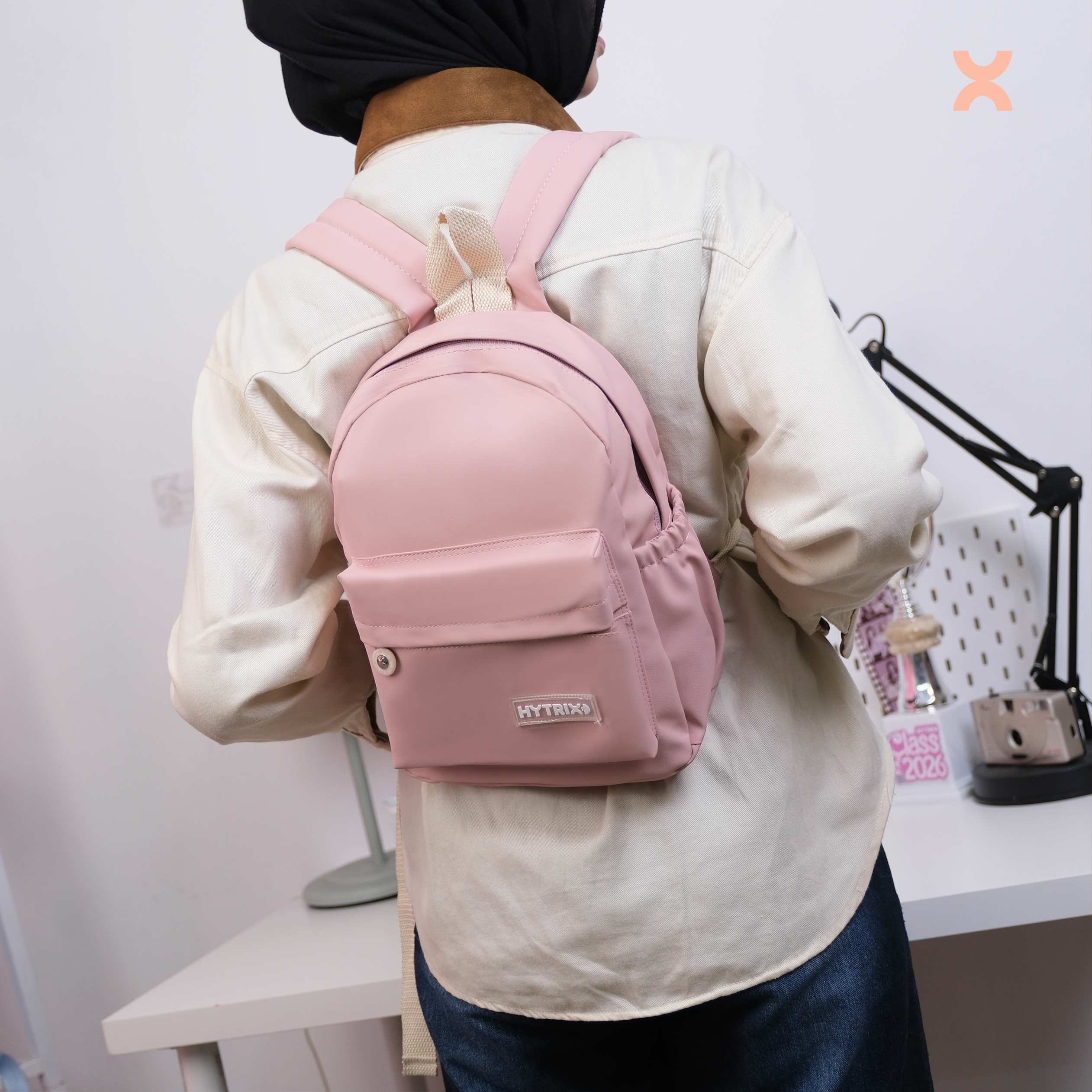 HYTRIX - Cecilia Colour Pop Backpack Water reppelent - Ransel Mini Tas Fahion Korea Stylish [RM525]