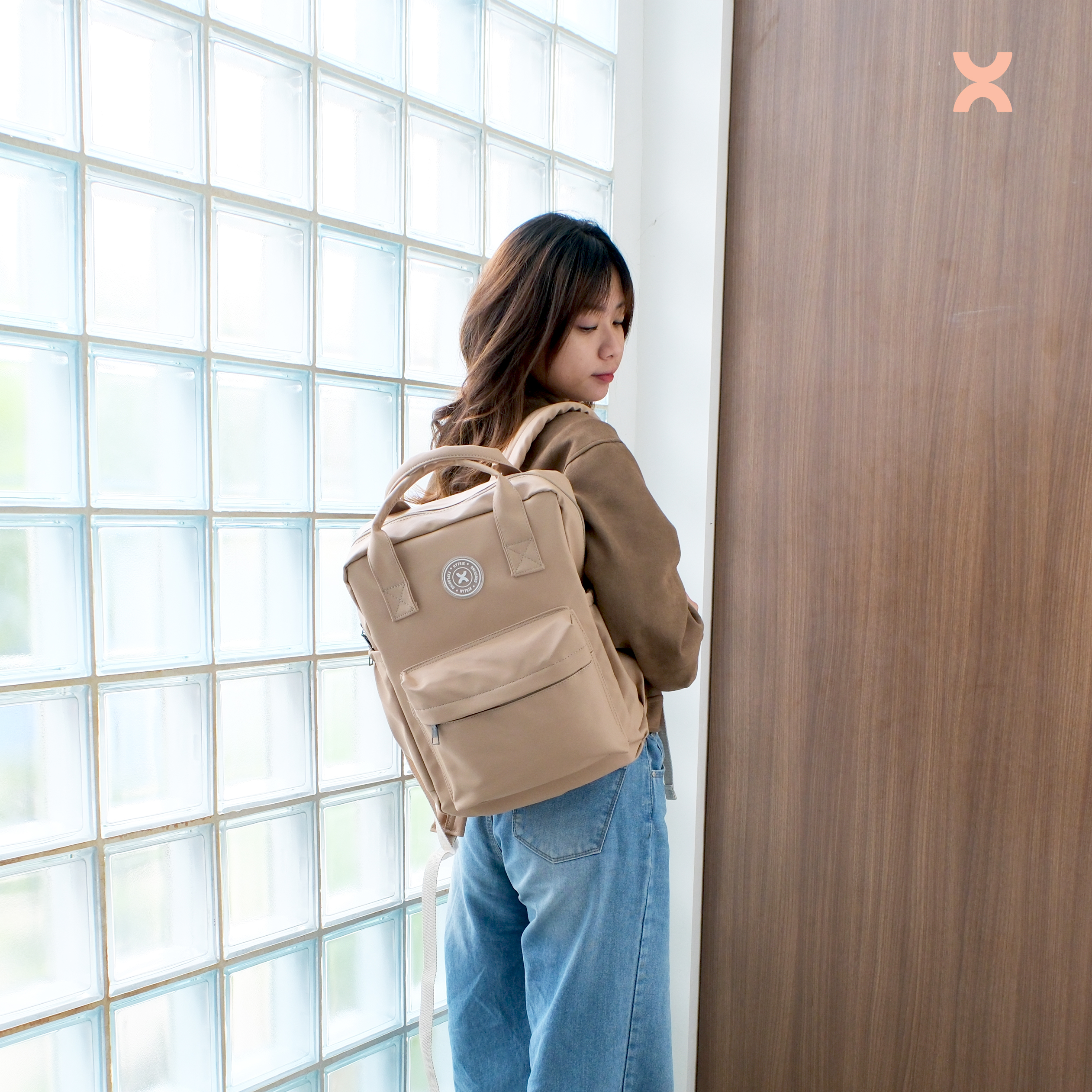 HYTRIX Chynthia Medium - Finnesse Series  Colour Pop Backpack 2in1 Medium Small Tas Fashion Korea Stylish [RM523]