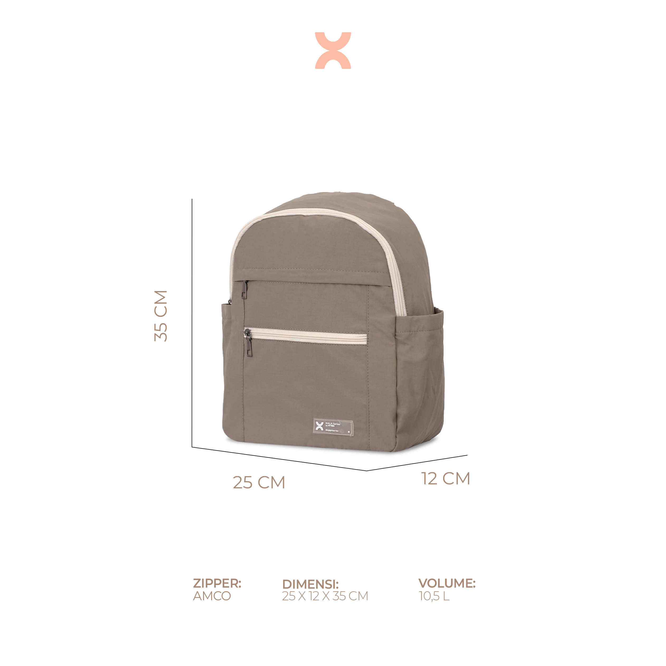 HYTRIX ASA KALA SERIES - Colour Pop Backpack - Ransel Small Bag Fahion Korea Stylish - Tas Gendong Wanita [PT54]