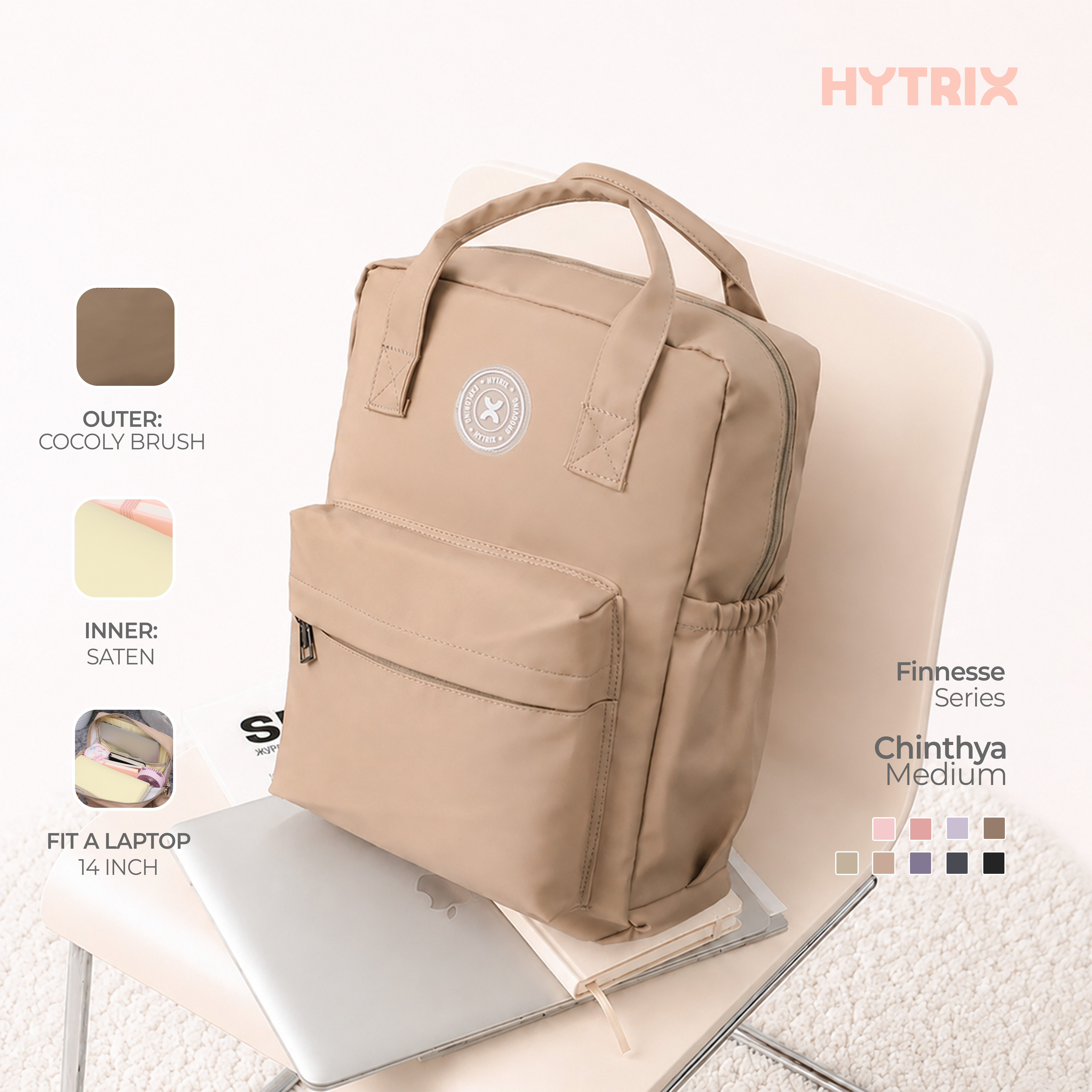 CHYNTHIA MEDIUM TWO WAY BACKPACK