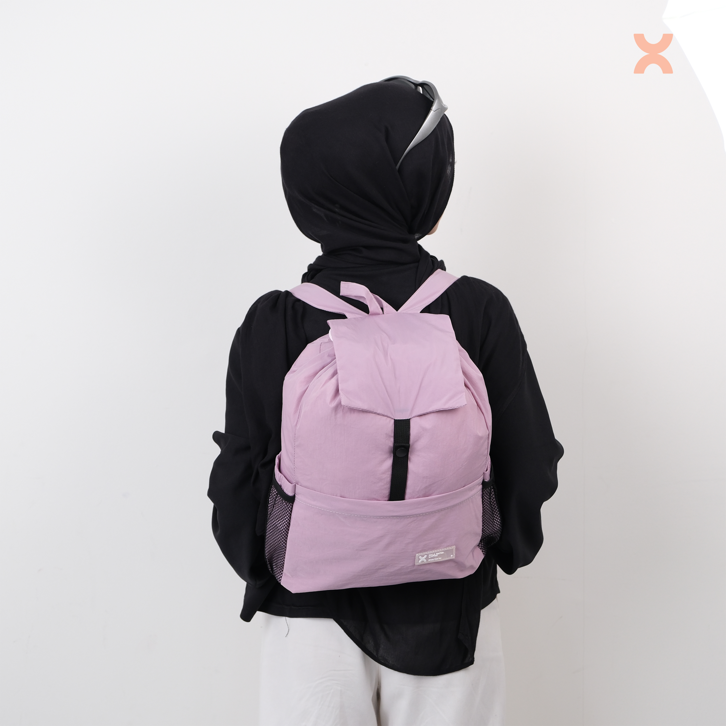 ARUNICA KALA MEDIUM DRAWSTRING BACKPACK