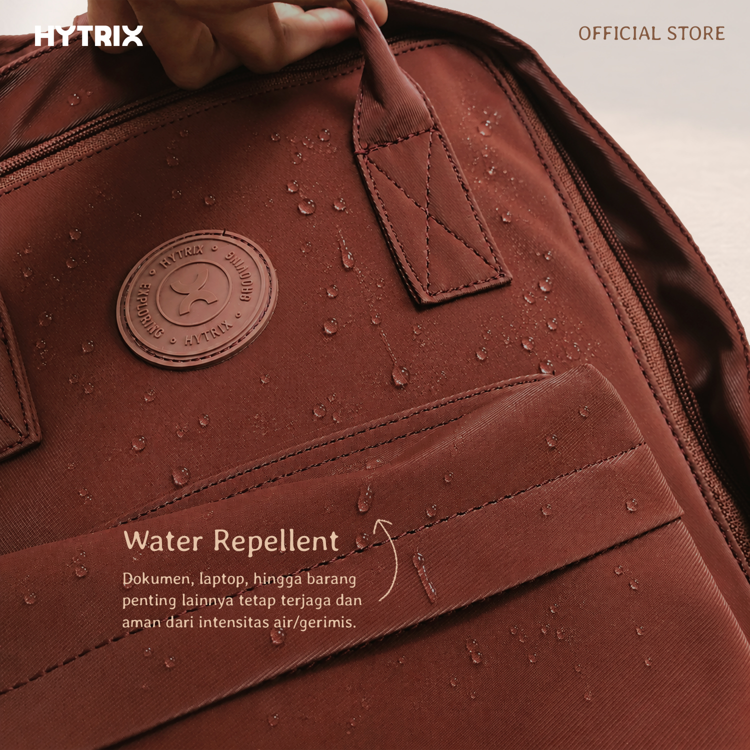 HYTRIX Tas Wanita Backpack - Camelia Midi - Velvet Series [SR03]