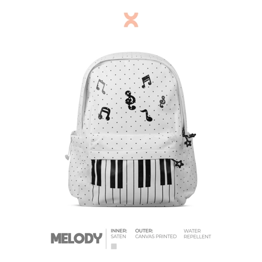HYTRIX Melody Tas Ransel Medium Backpack Wanita Water Reppelent Fahion Korea Stylish (8801)