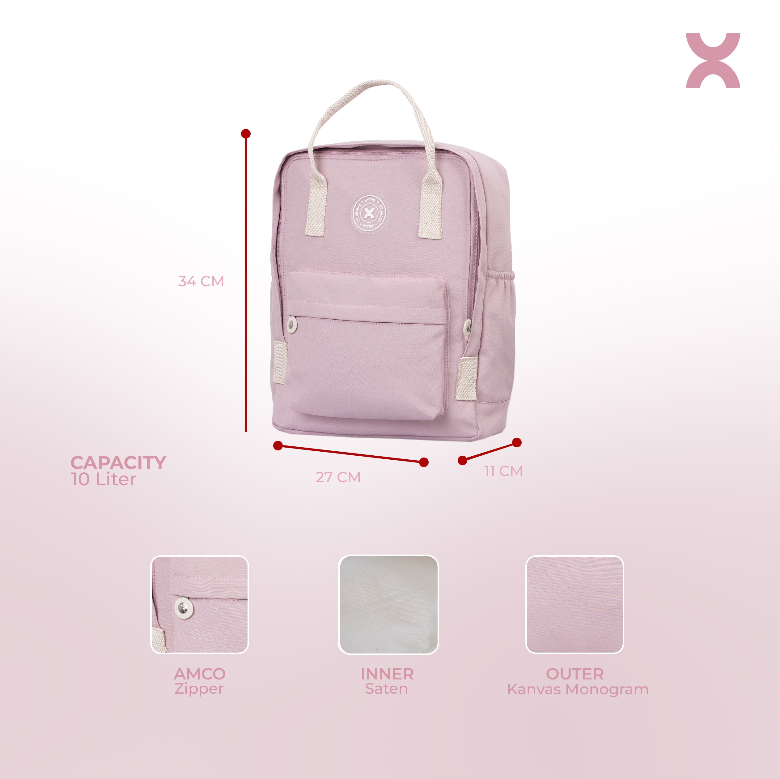 MONO 101 TWO WAY MEDIUM BACKPACK