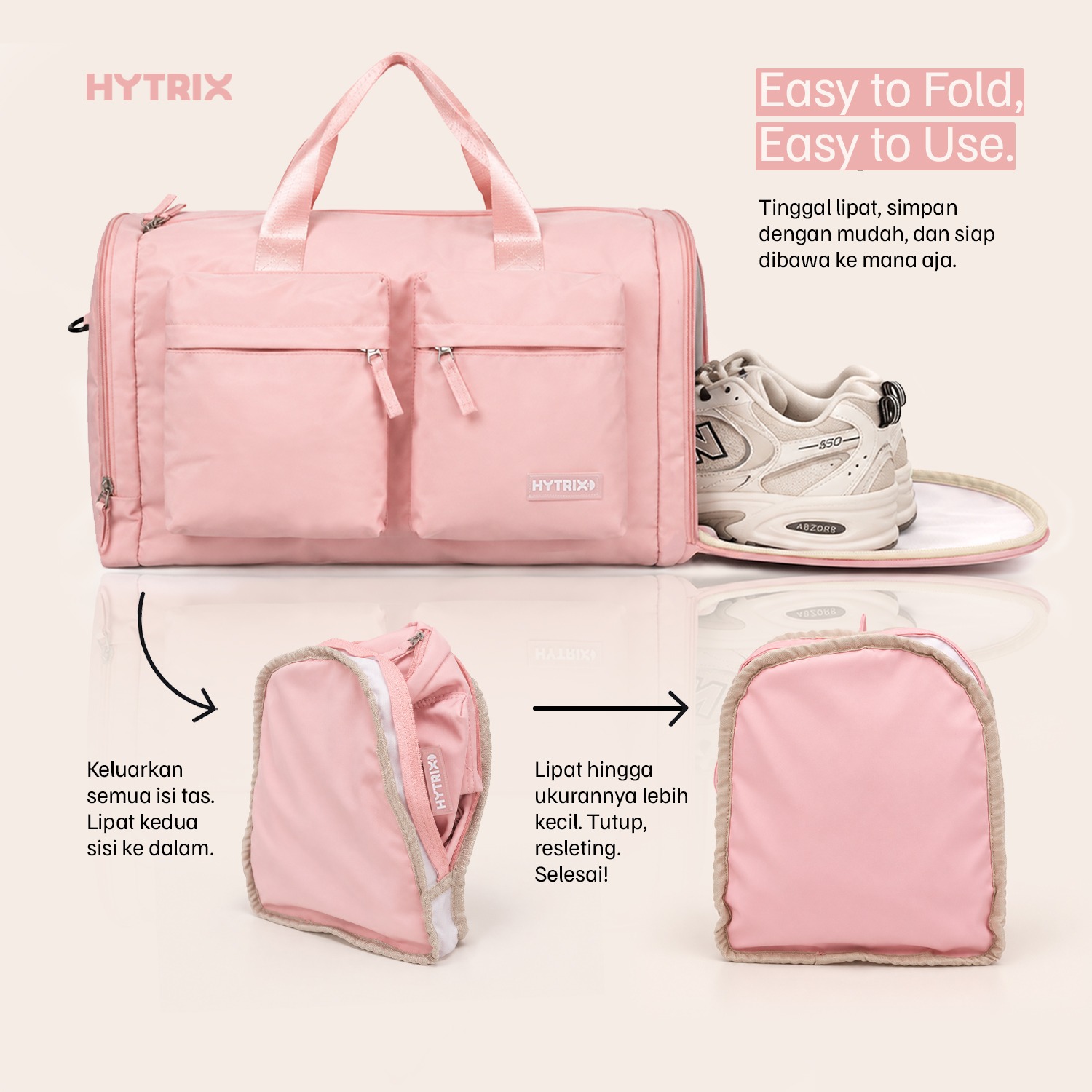 FOLDY NEO 2IN1 FOLDABLE TRAVEL BAGS