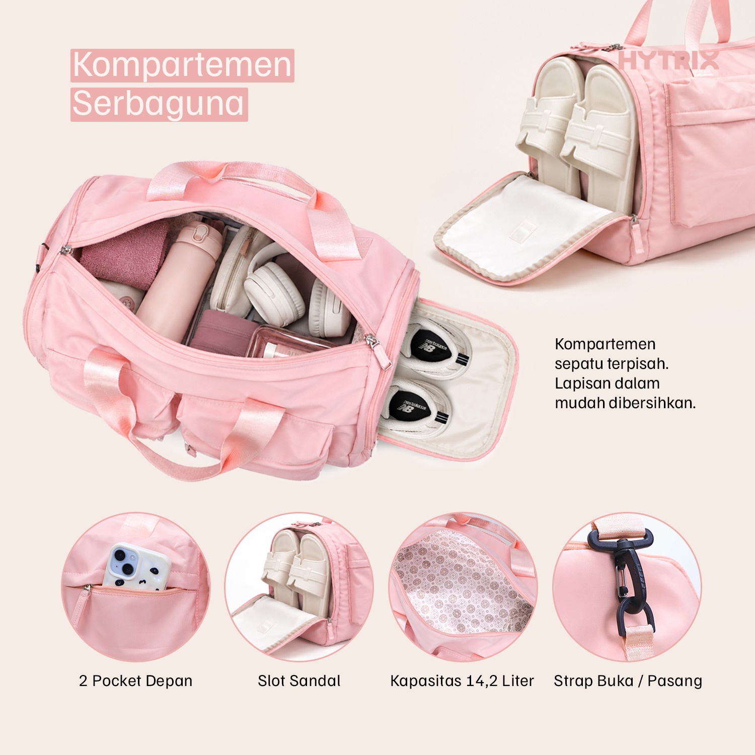 FOLDY NEO 2IN1 FOLDABLE TRAVEL BAGS