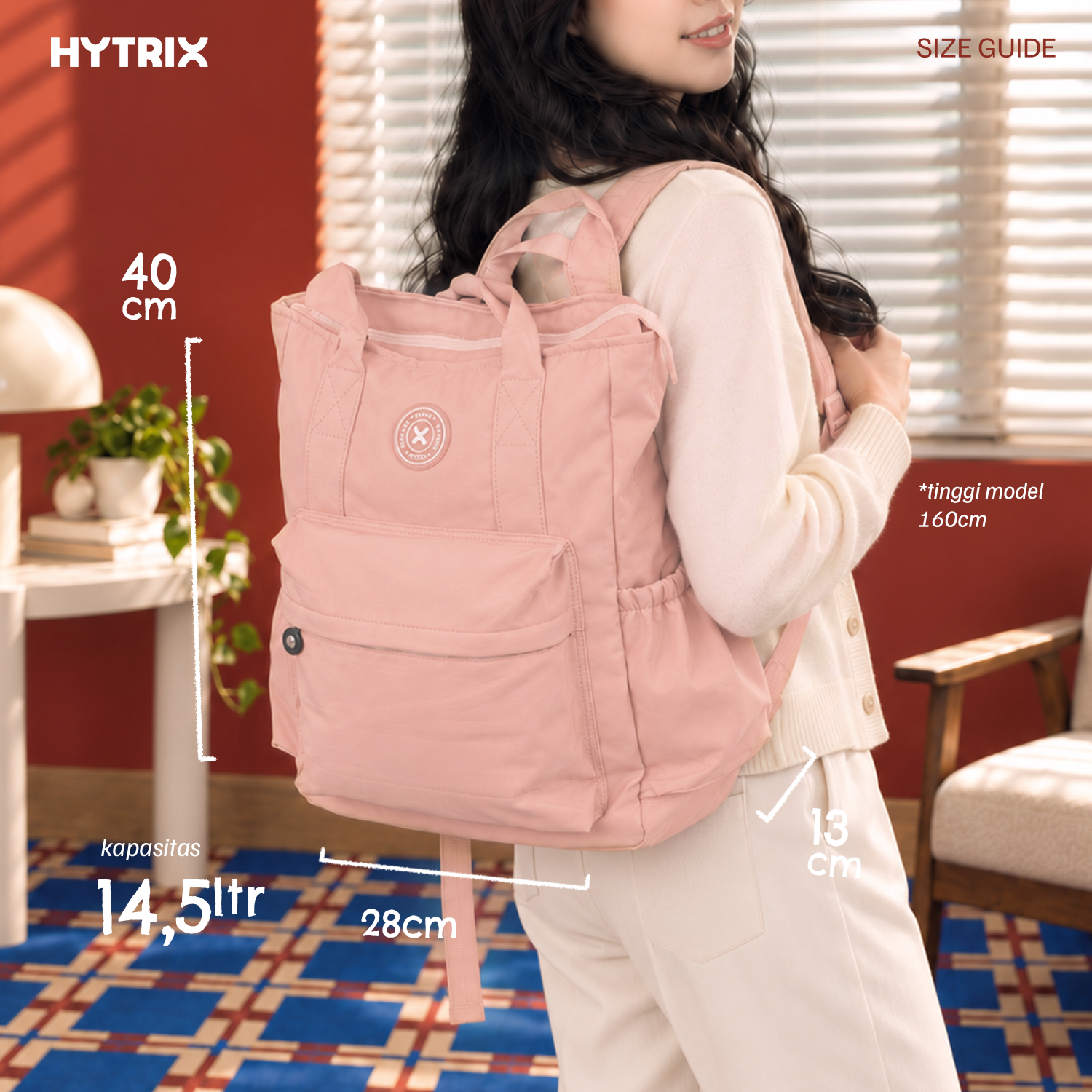 LUMI 30 TWO WAY MEDIUM HANDBAG BACKPACK