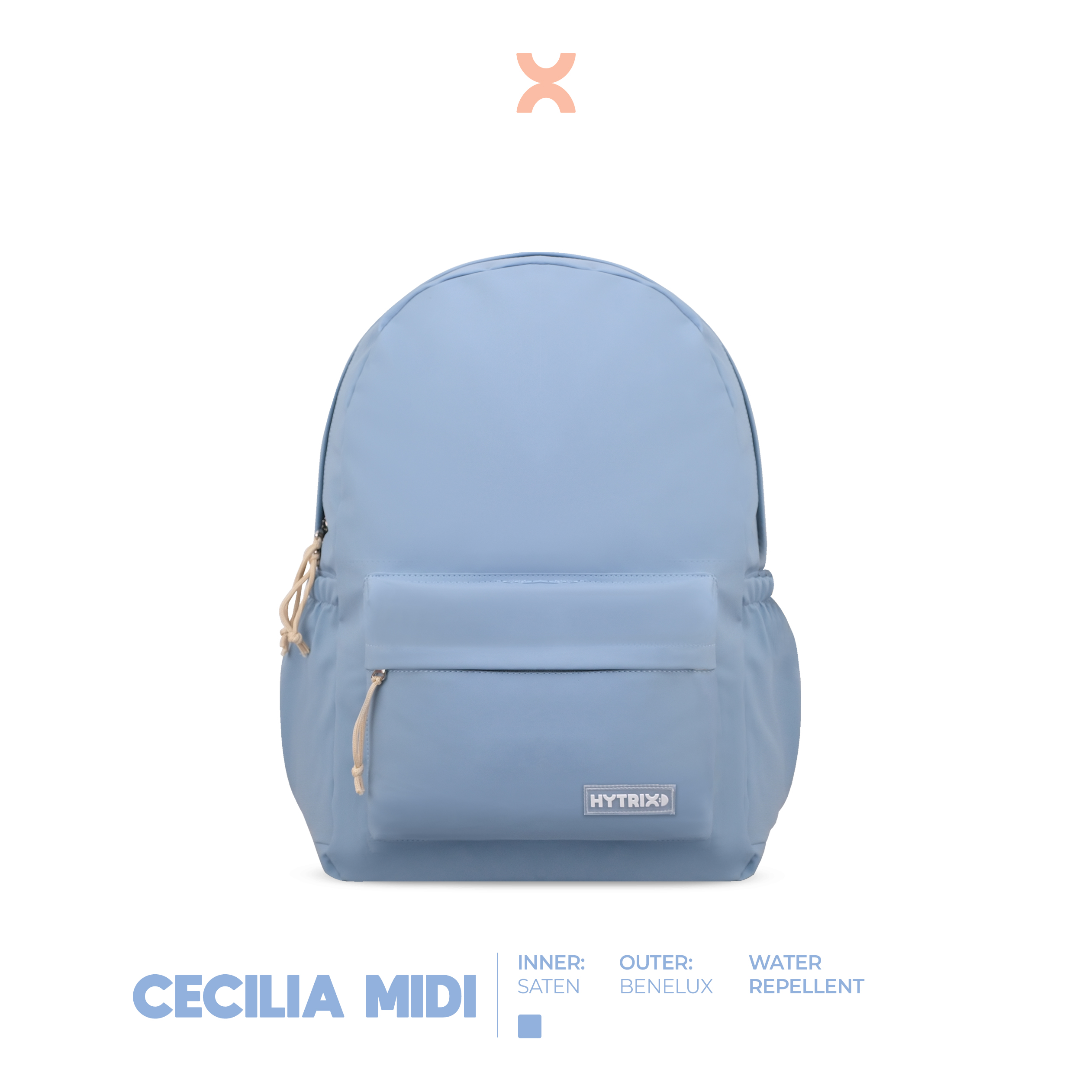HYTRIX  - Cecilia Midi Colour Pop Backpack Water reppelent - Ransel Unik Limited Series  [AF109]