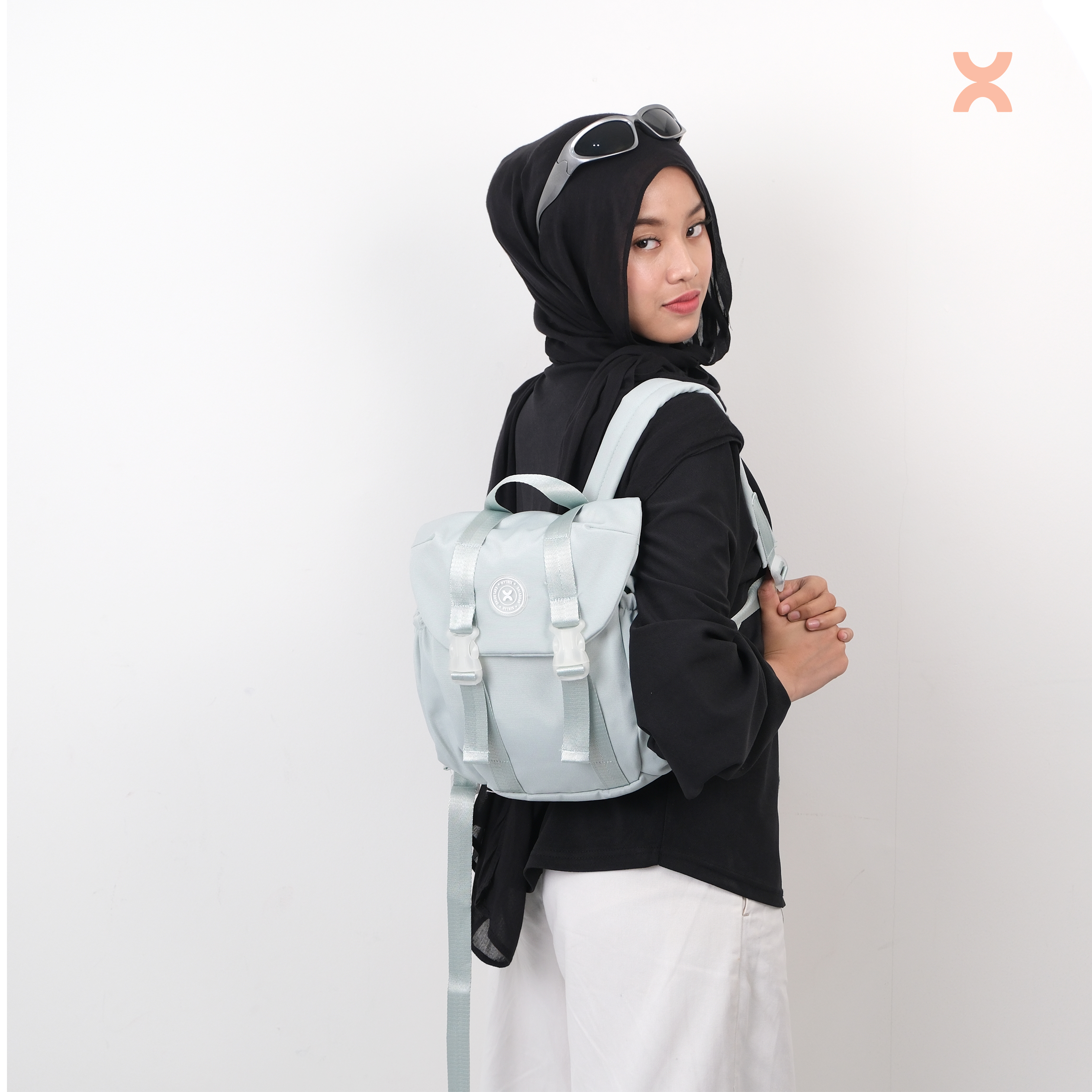 HYTRIX MONO-518 - Colour Pop  Drawstring Backpack Water reppelent - Ransel Serut Mini Tas Fahion Korea Stylish [RM518]