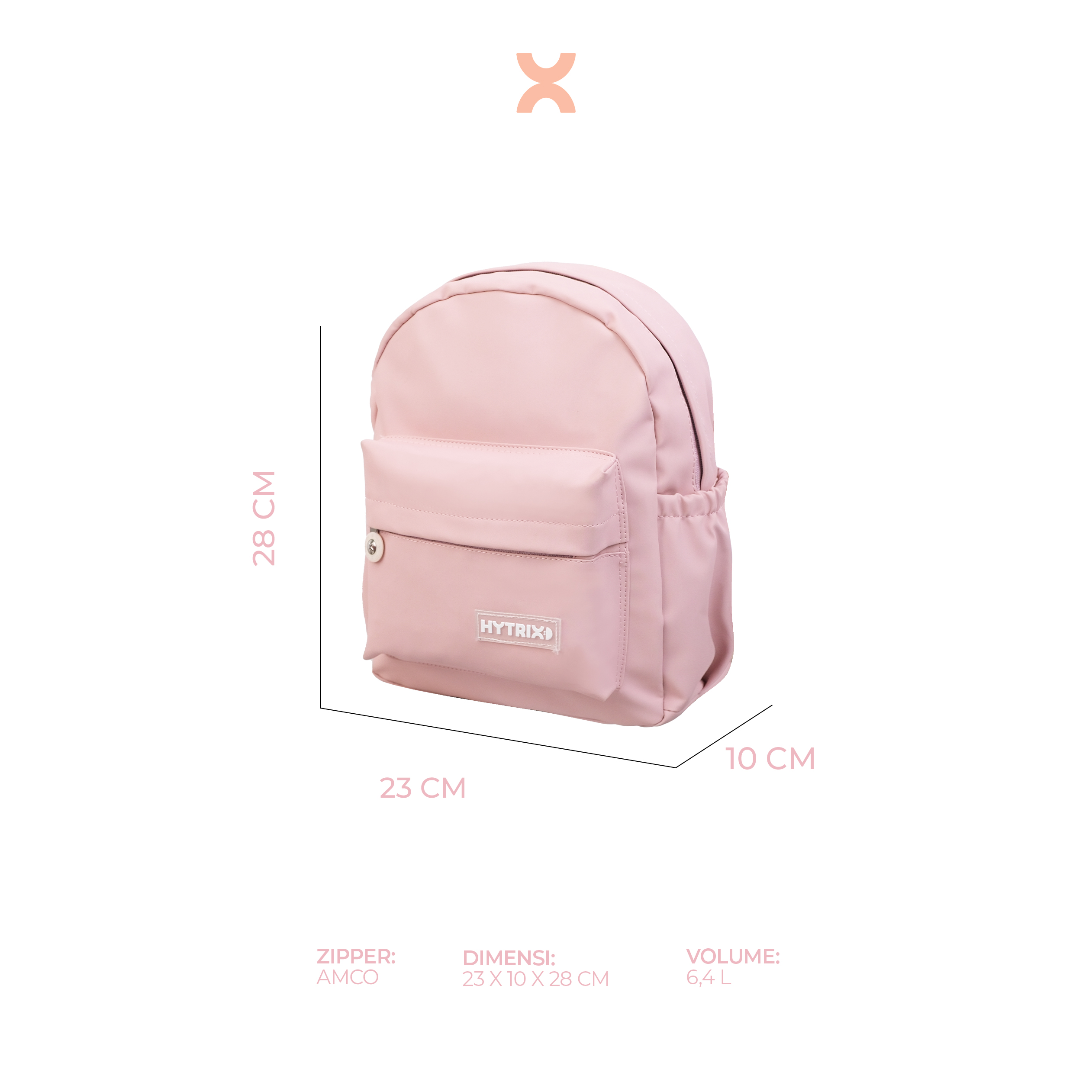 HYTRIX - Cecilia Colour Pop Backpack Water reppelent - Ransel Mini Tas Fahion Korea Stylish [RM525]