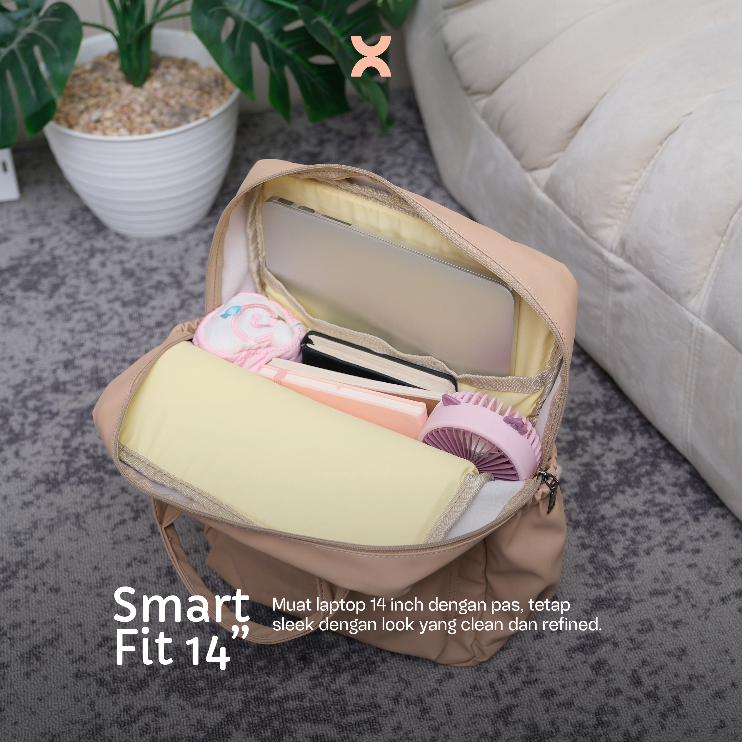 CHYNTHIA MEDIUM TWO WAY BACKPACK
