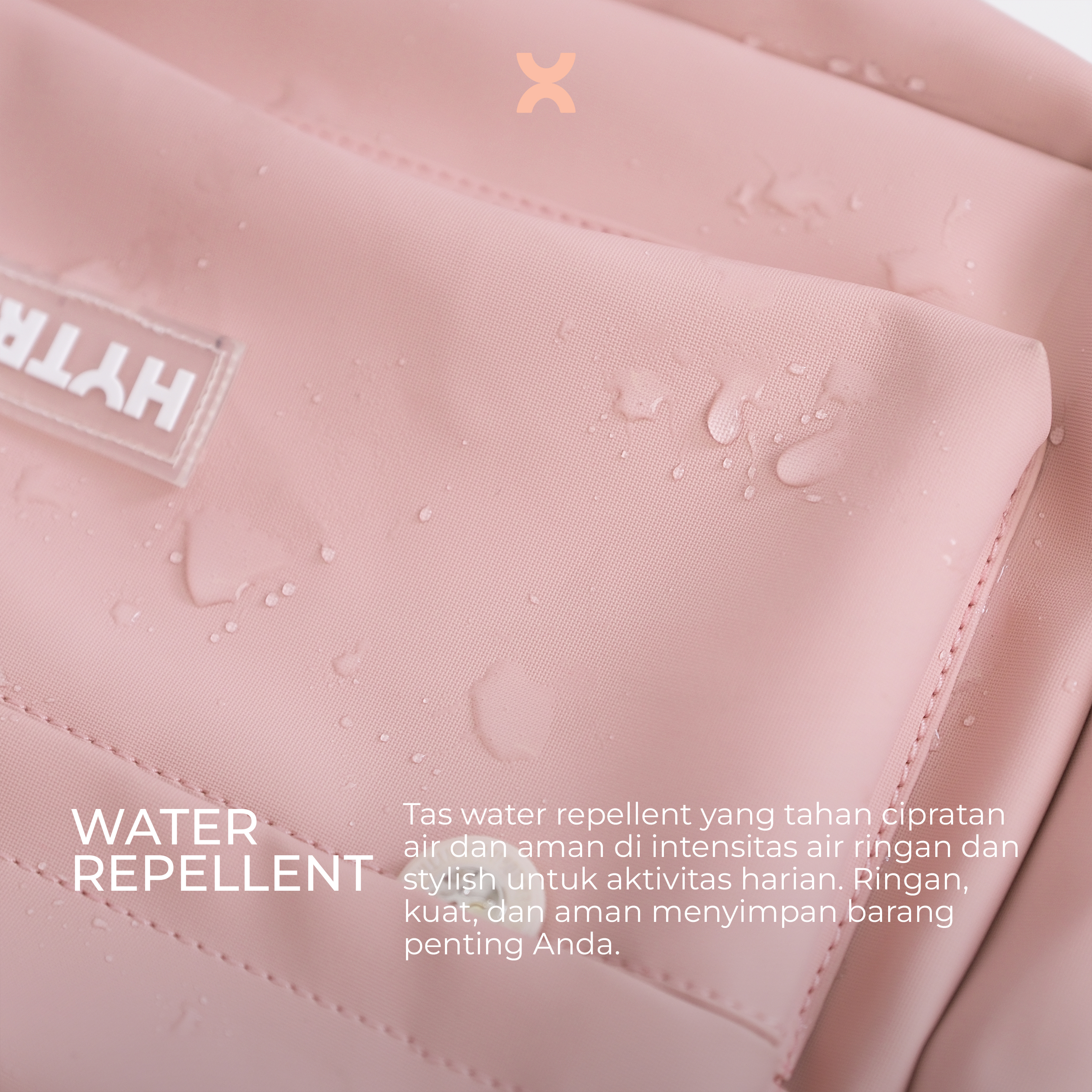 HYTRIX - Cecilia Colour Pop Backpack Water reppelent - Ransel Mini Tas Fahion Korea Stylish [RM525]