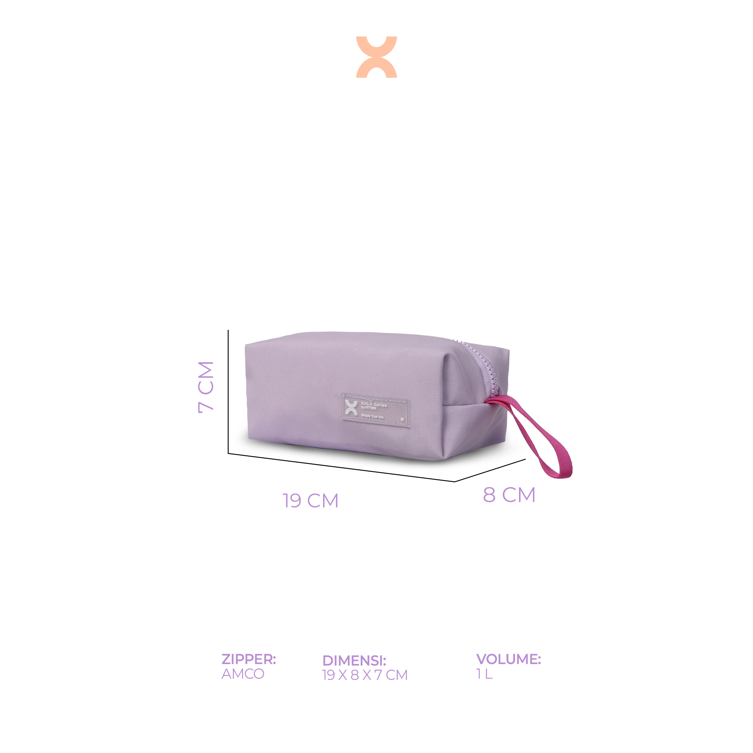 HYTRIX KALA Series Colour pop Tempat Pensil Pencil Case Kotak Alat Tulis Atk Sekolah Kuliah Kerja Hand Bag Water Reppelent (DN67)