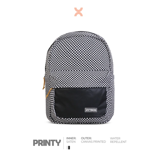 HYTRIX Printy  Daily Stylish Backpack | Tas Ransel Motif Unisex  [AF91]