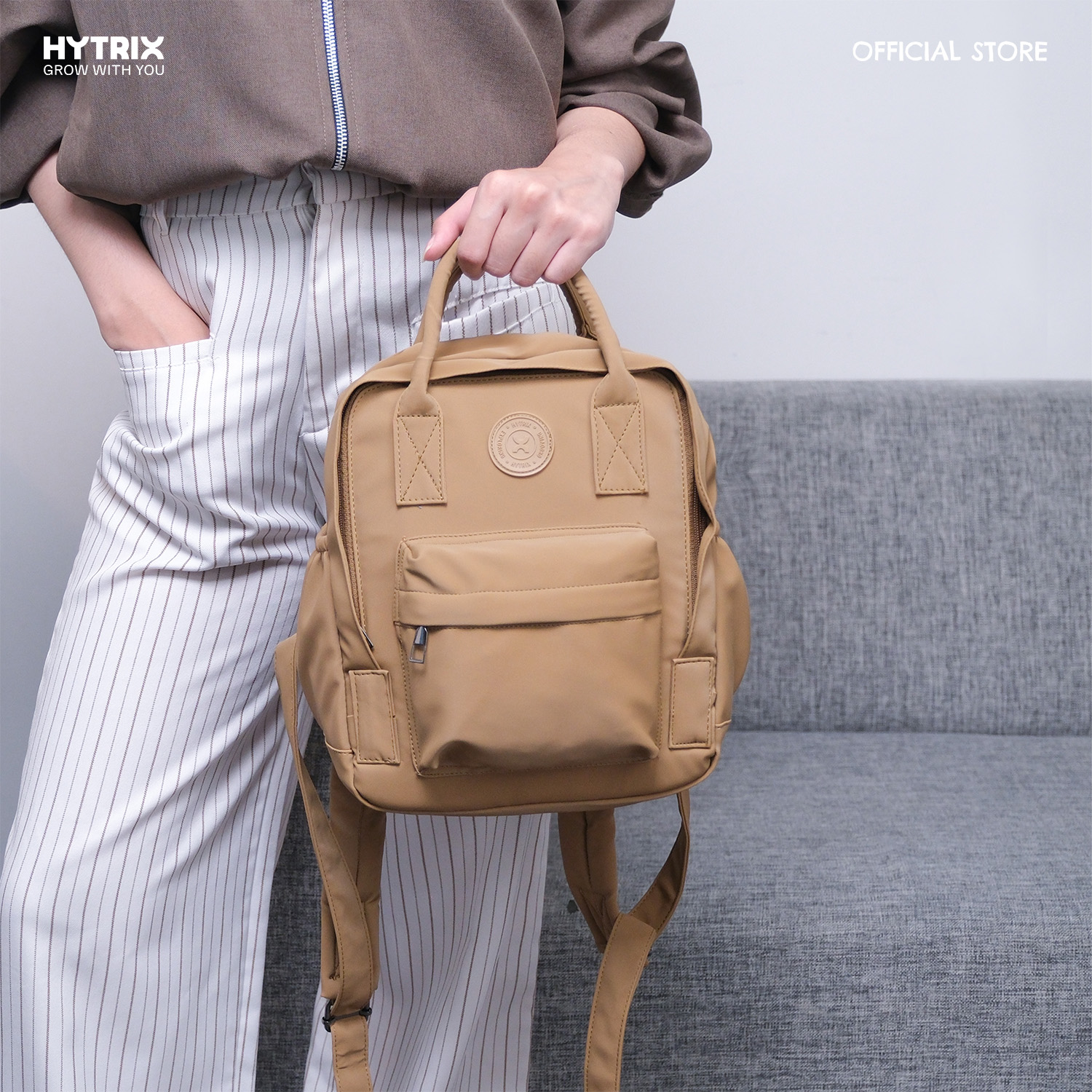 HYTRIX Tas Wanita Mini Backpack - Camelia - Velvet Series  [SR01]