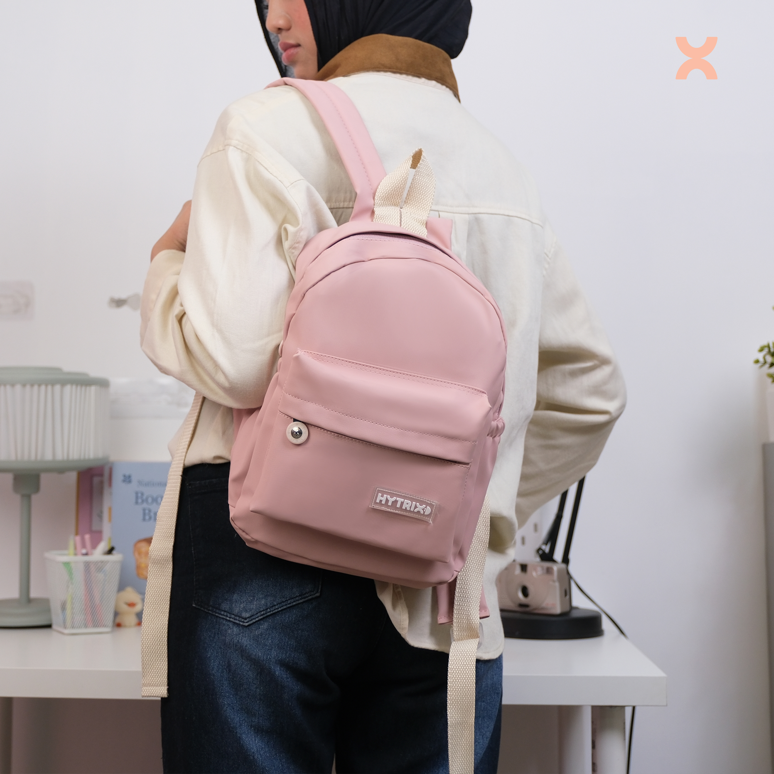 HYTRIX - Cecilia Colour Pop Backpack Water reppelent - Ransel Mini Tas Fahion Korea Stylish [RM525]