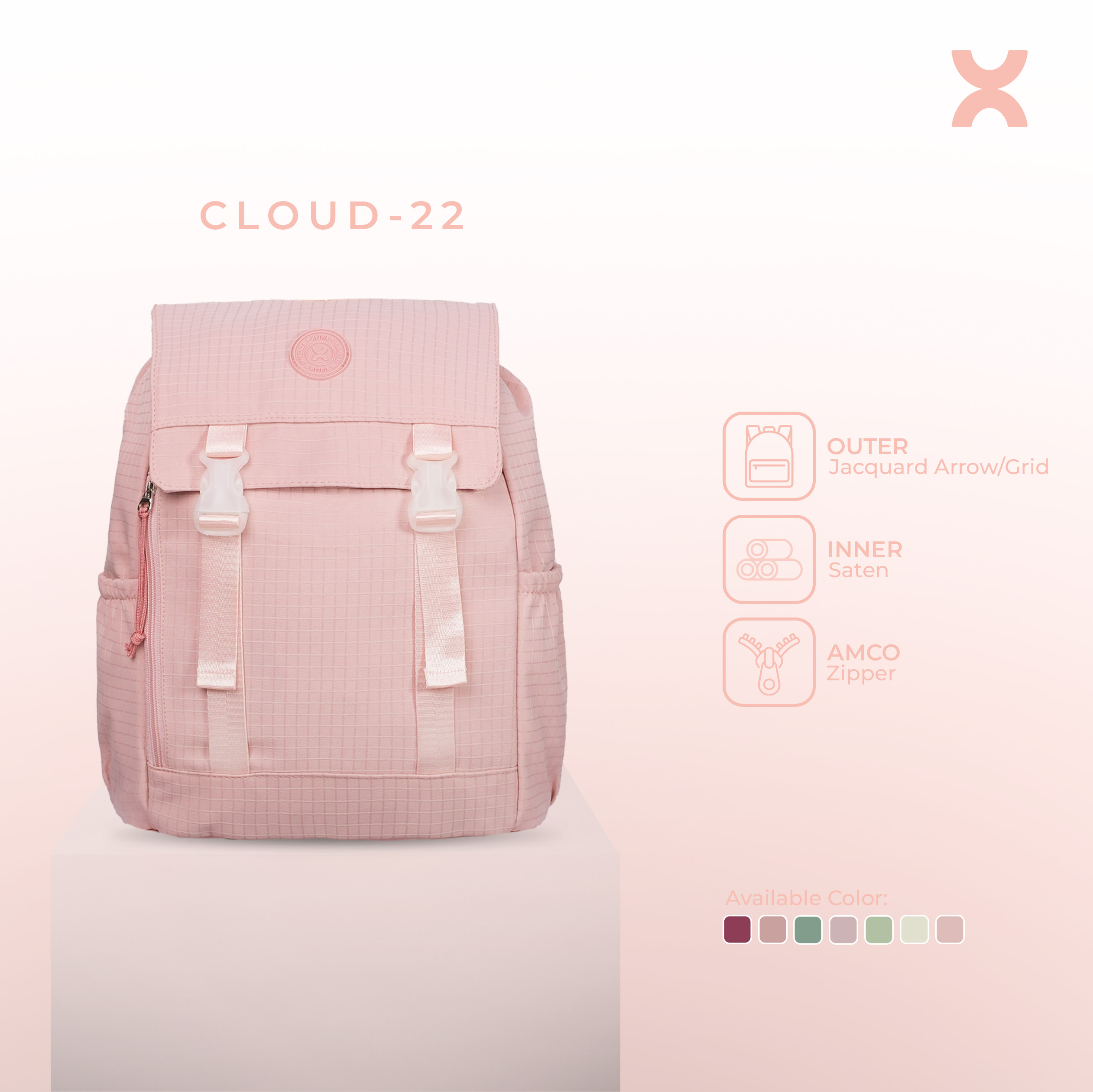 CLOUD 22 MEDIUM DRAWSTRING BACKPACK