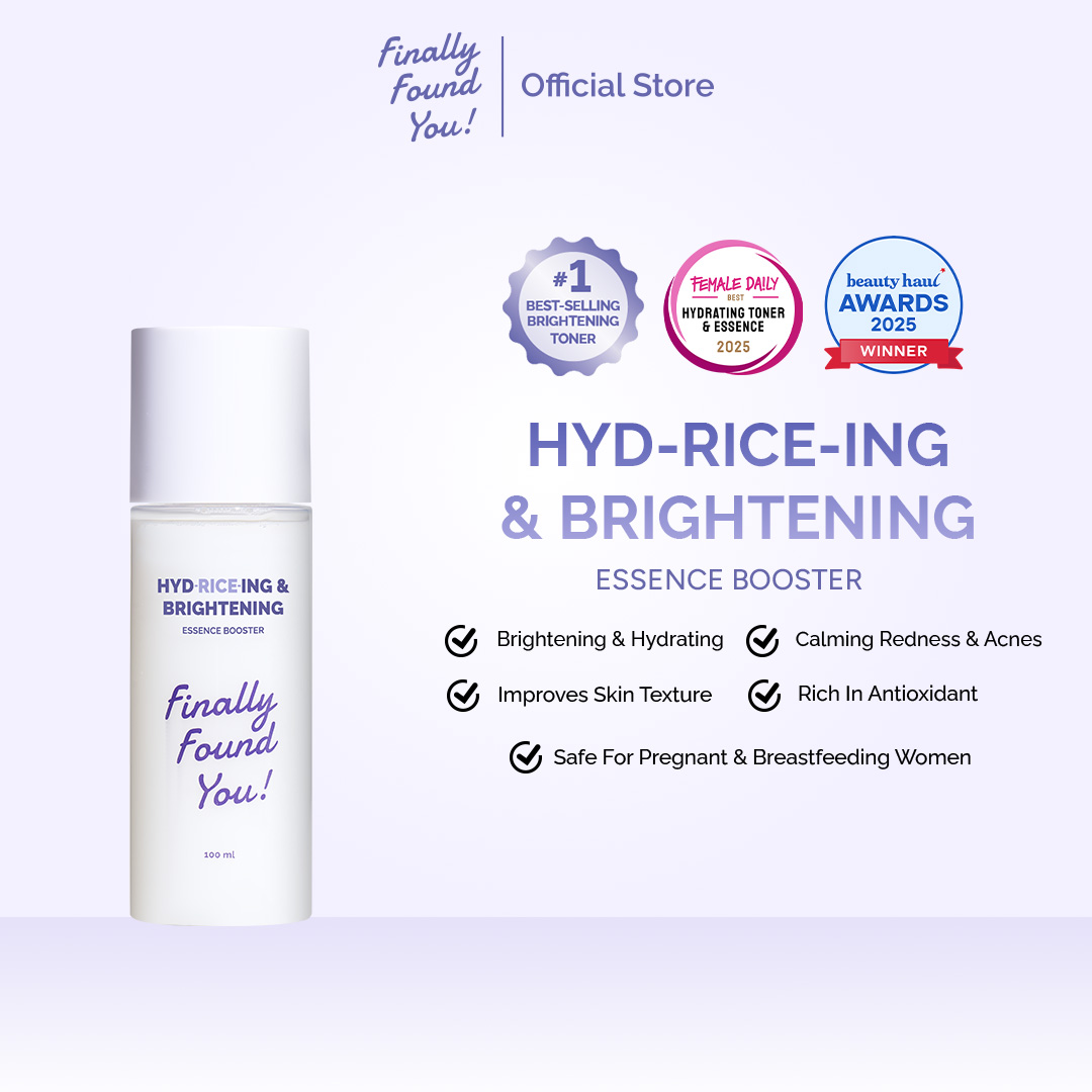 Finally Found You! HYDRICEING & BRIGHTENING Essence Booster - Serum Infused Toner Untuk Semua Jenis Kulit 100mL
