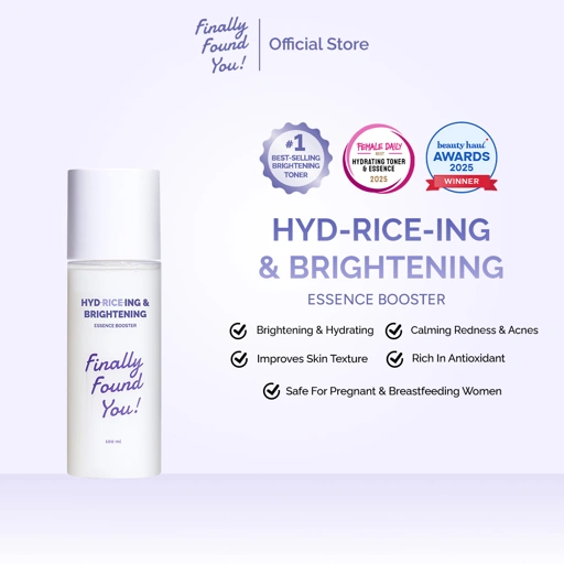 Finally Found You! HYDRICEING & BRIGHTENING Essence Booster - Serum Infused Toner Untuk Semua Jenis Kulit 100mL